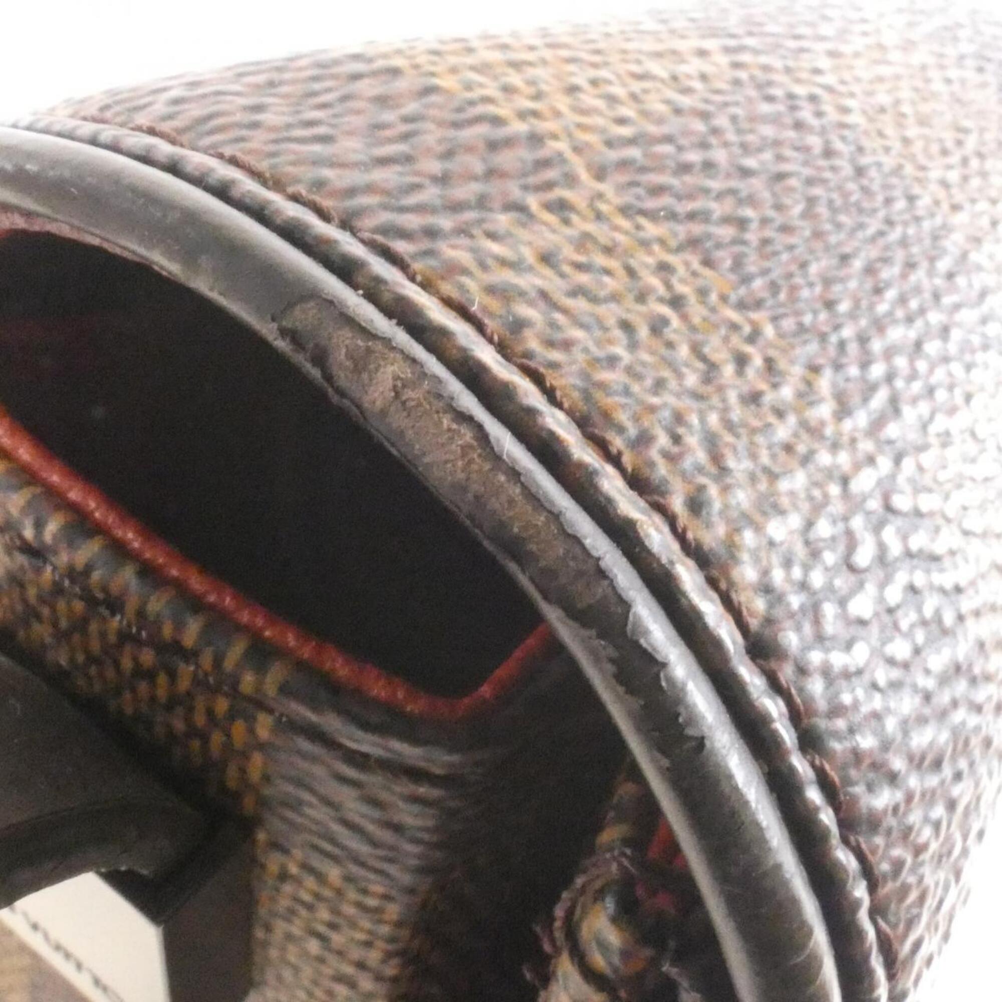 Louis Vuitton Ebene Coated Canvas Shoulder Bag (Pre-Owned)