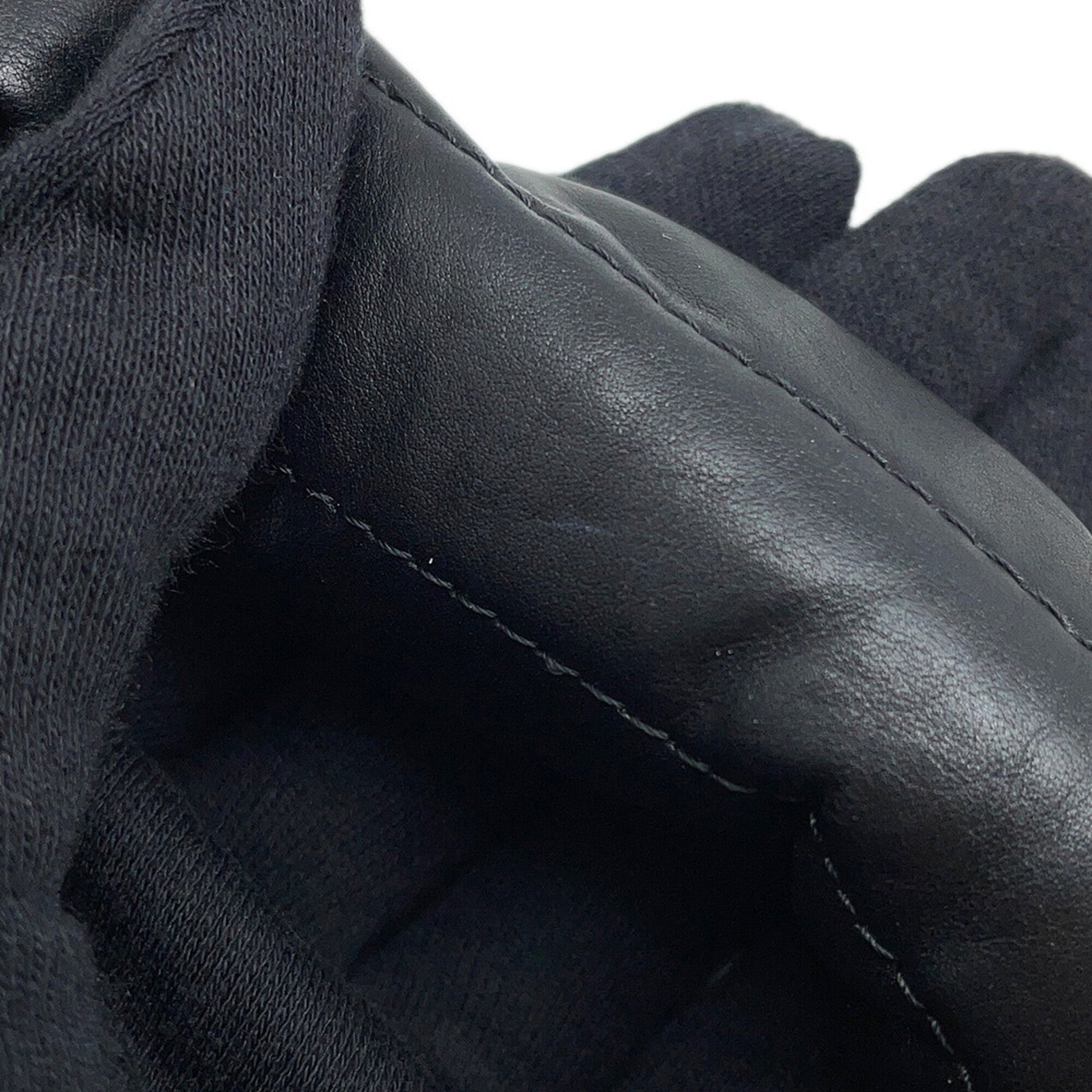 Balenciaga Black Leather Handbag Shoulder Bag (Pre-Owned)