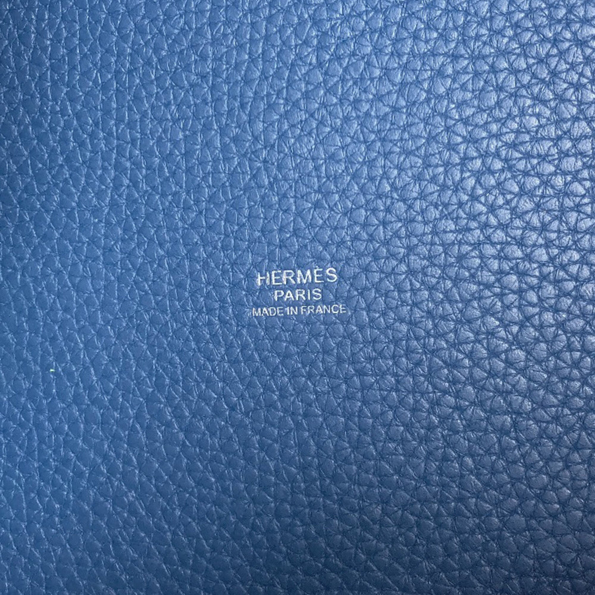 Hermes Blue Handbag (Pre-Owned)