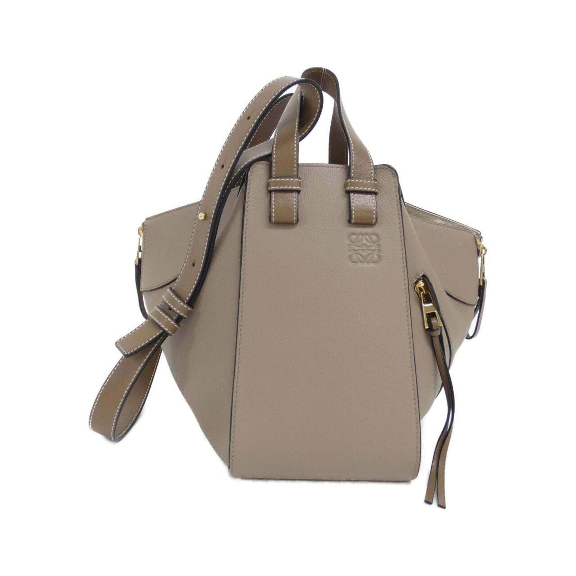 Loewe Beige Sand Leather Shoulder Bag (Pre-Owned)