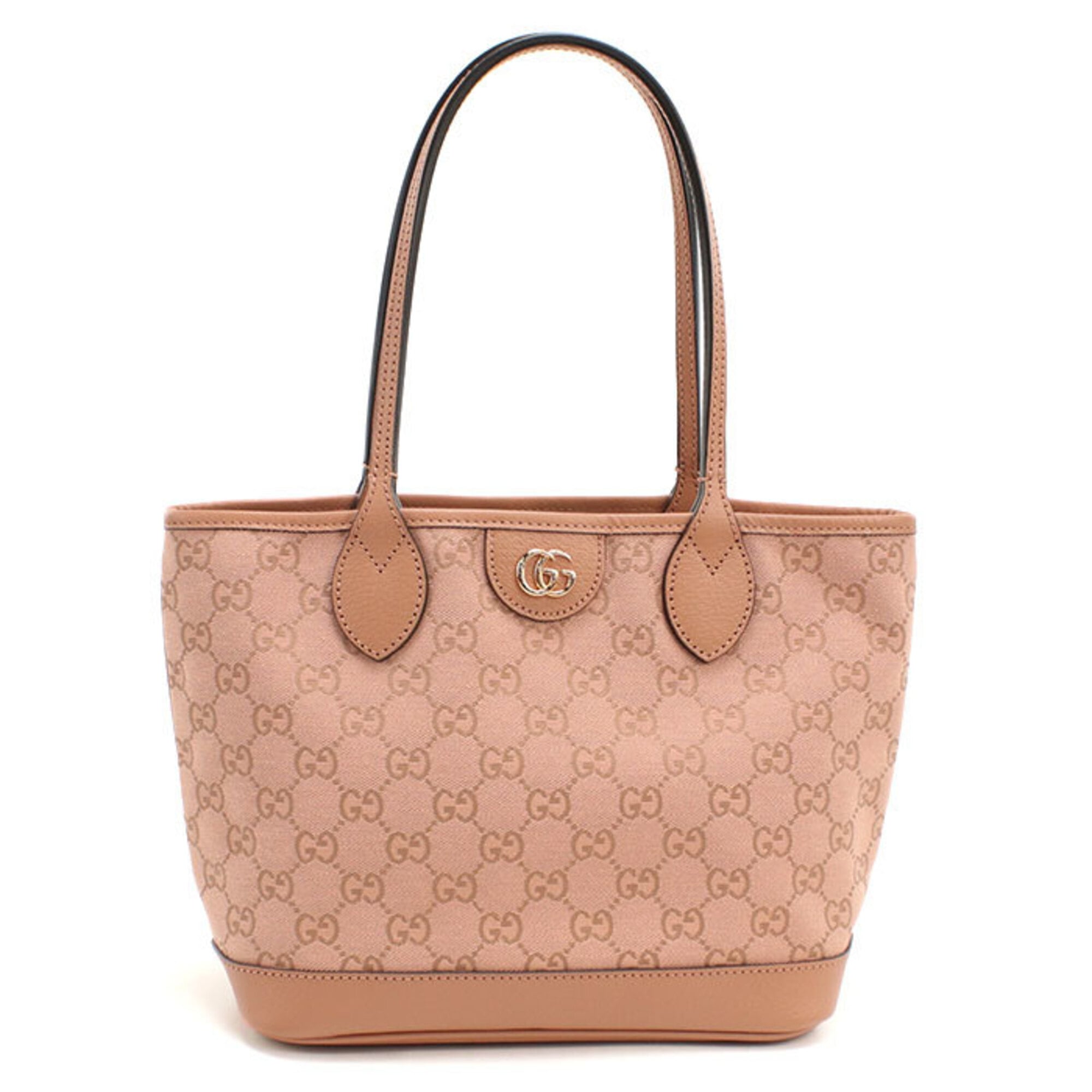 Gucci Pink Gg Canvas Tote Bag (Pre-Owned)
