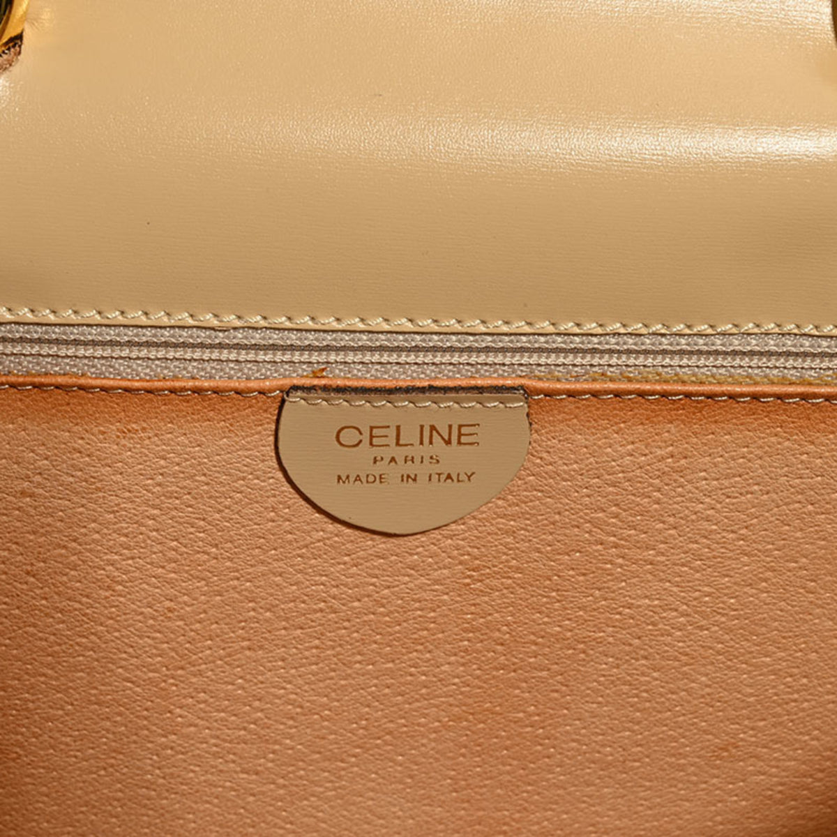 Celine Beige Leather Handbag (Pre-Owned)