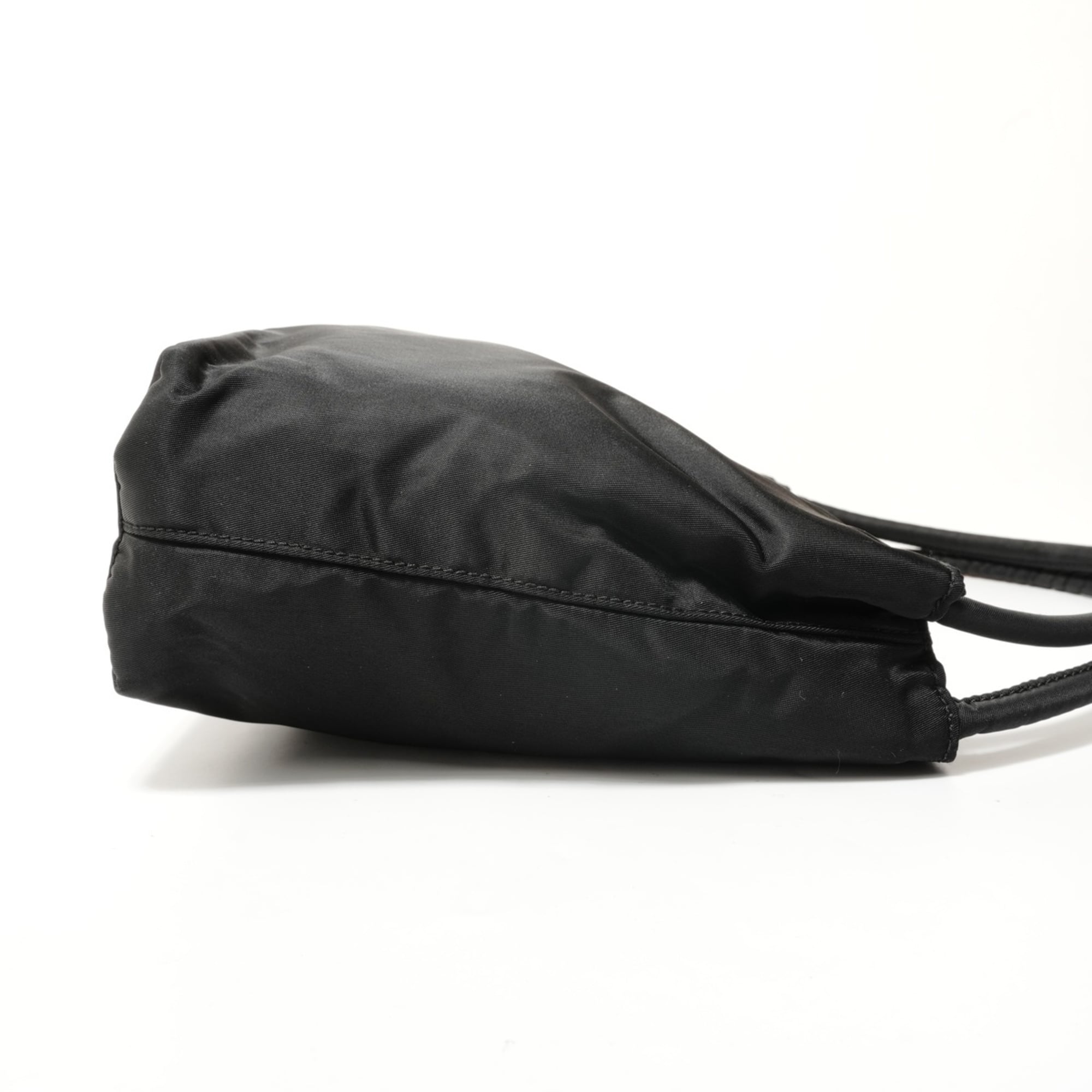 Prada Black Brown Nylon Handbag (Pre-Owned)