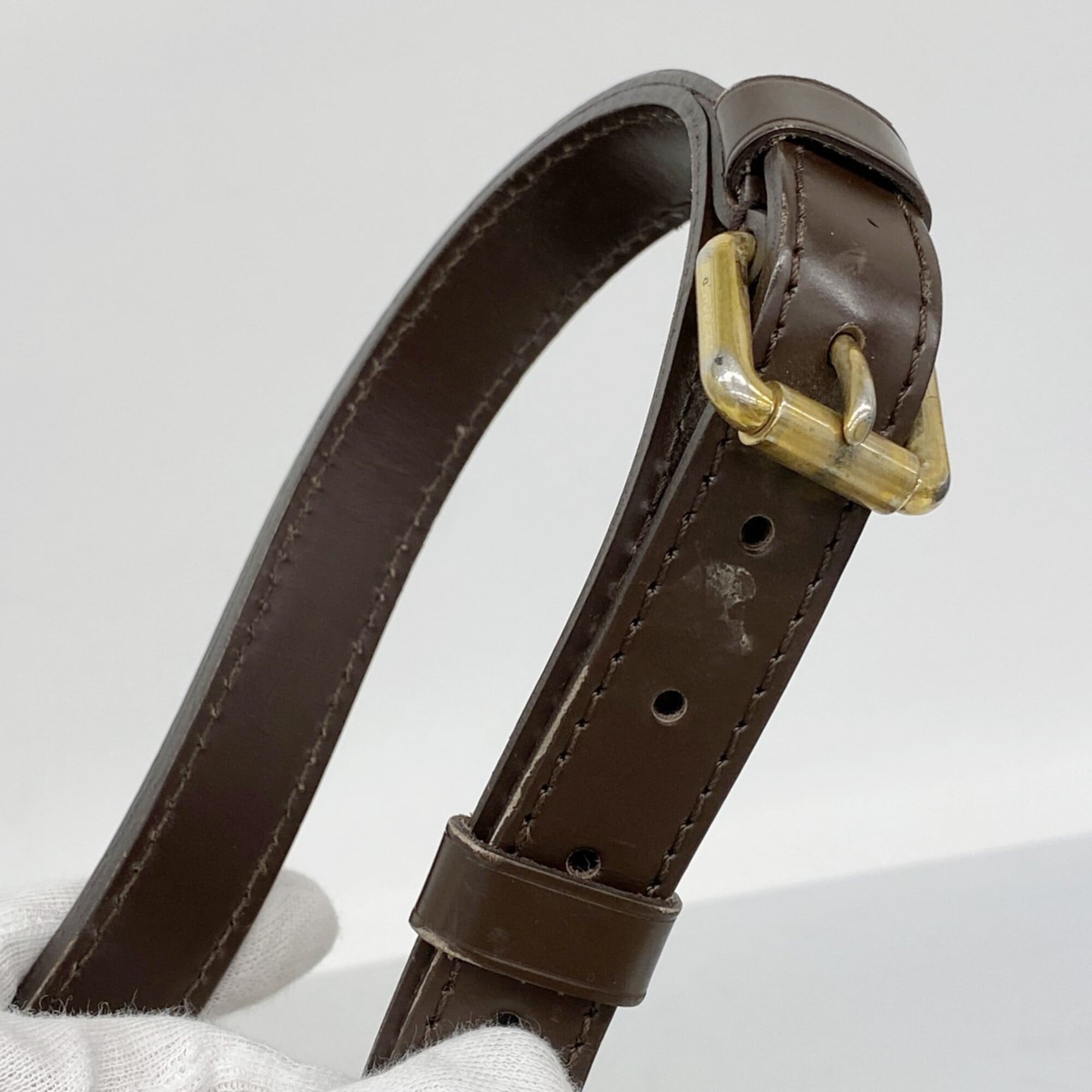 Louis Vuitton Ebene Handbag (Pre-Owned)