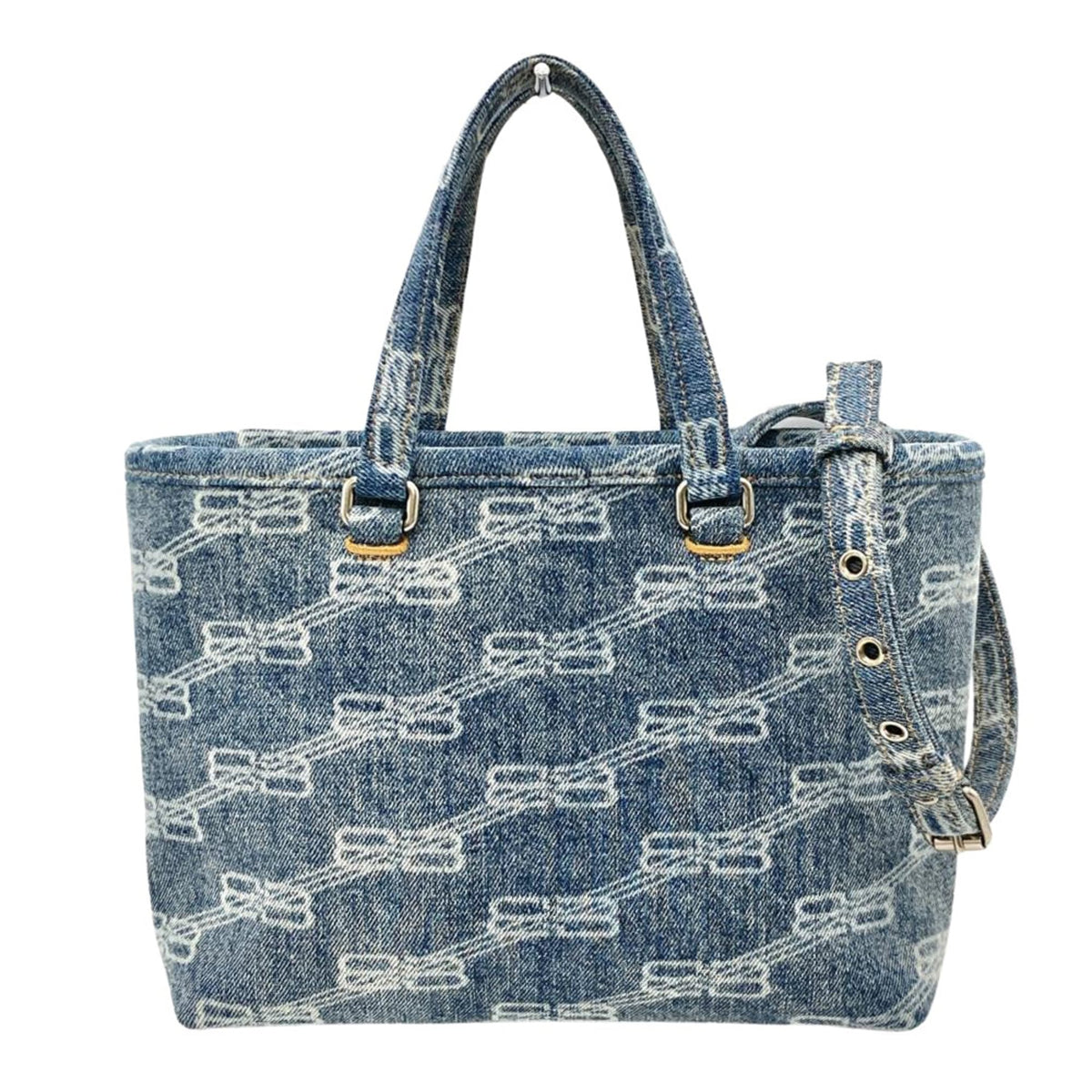 Balenciaga Blue Denim Handbag (Pre-Owned)