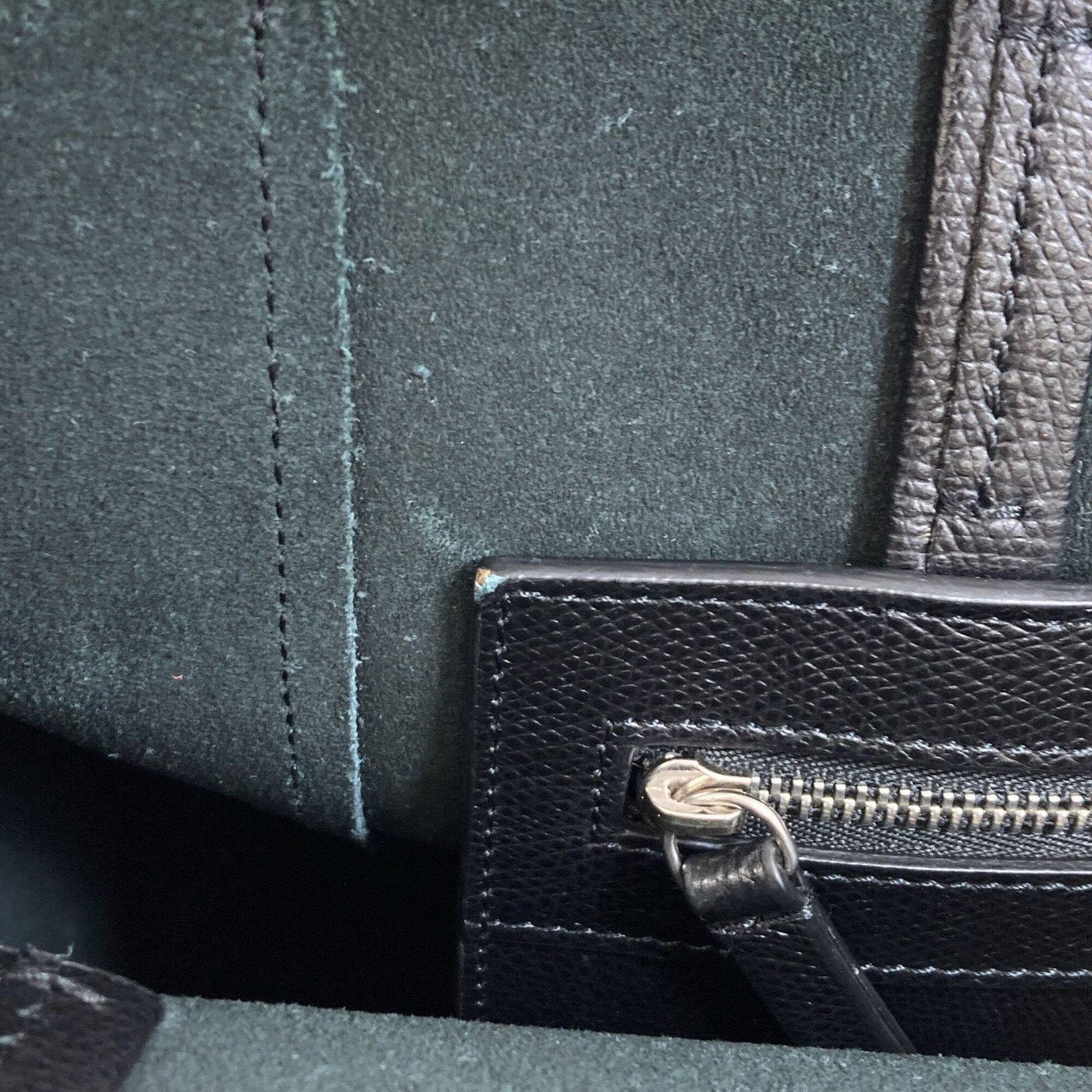 Celine Black Leather Handbag (Pre-Owned)