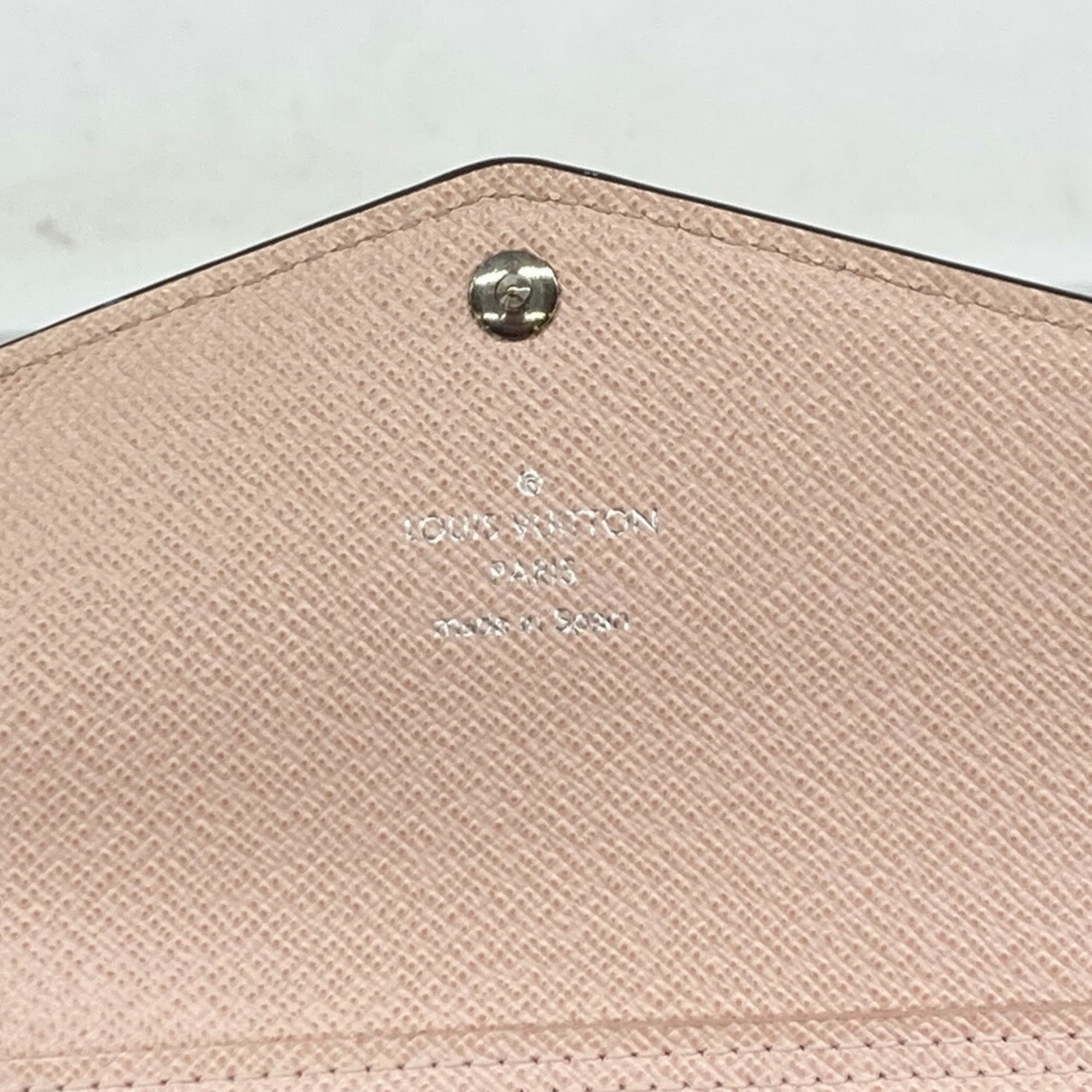 Louis Vuitton Pink Red Color Chain/Shoulder Wallet (Pre-Owned)