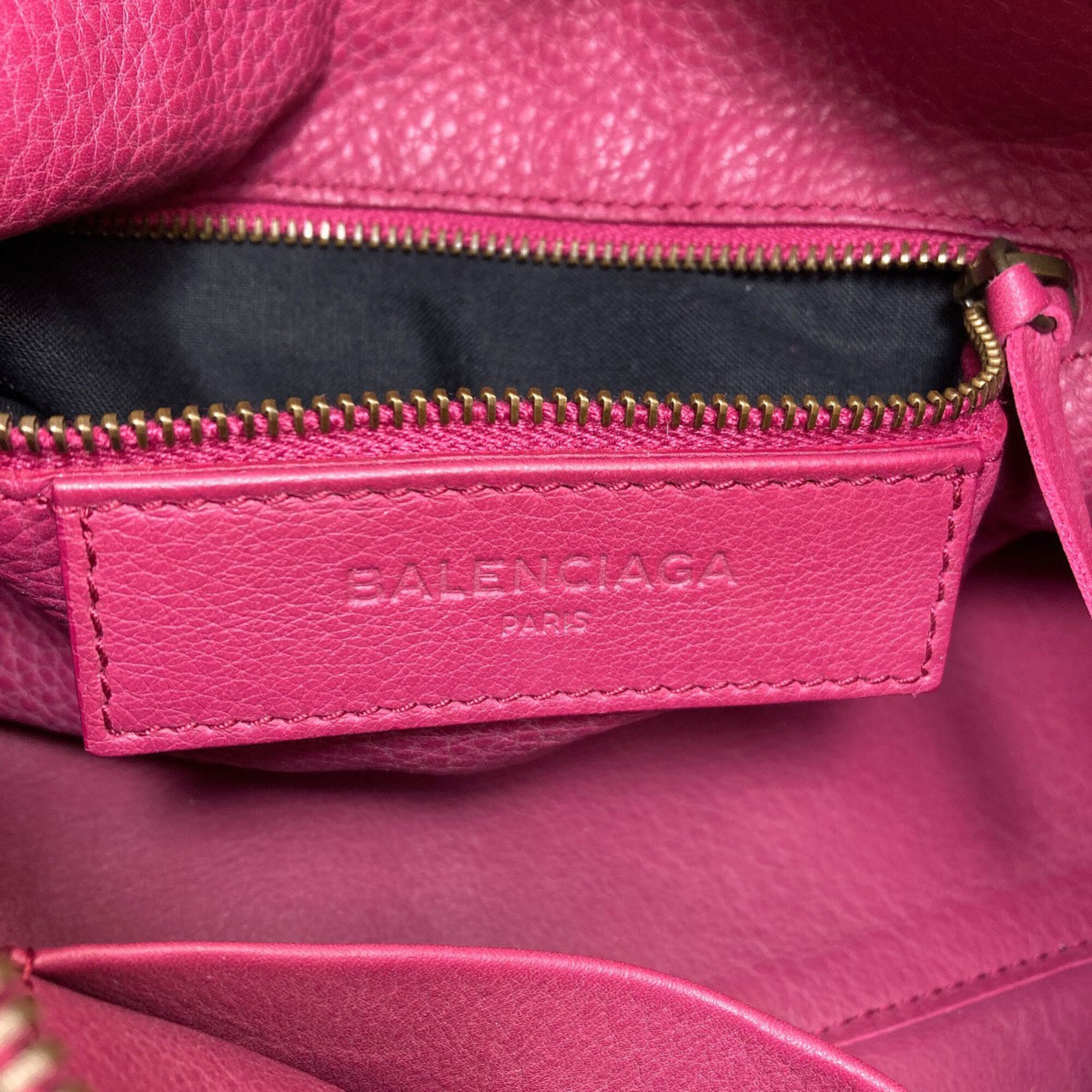 Balenciaga Pink Leather Handbag (Pre-Owned)