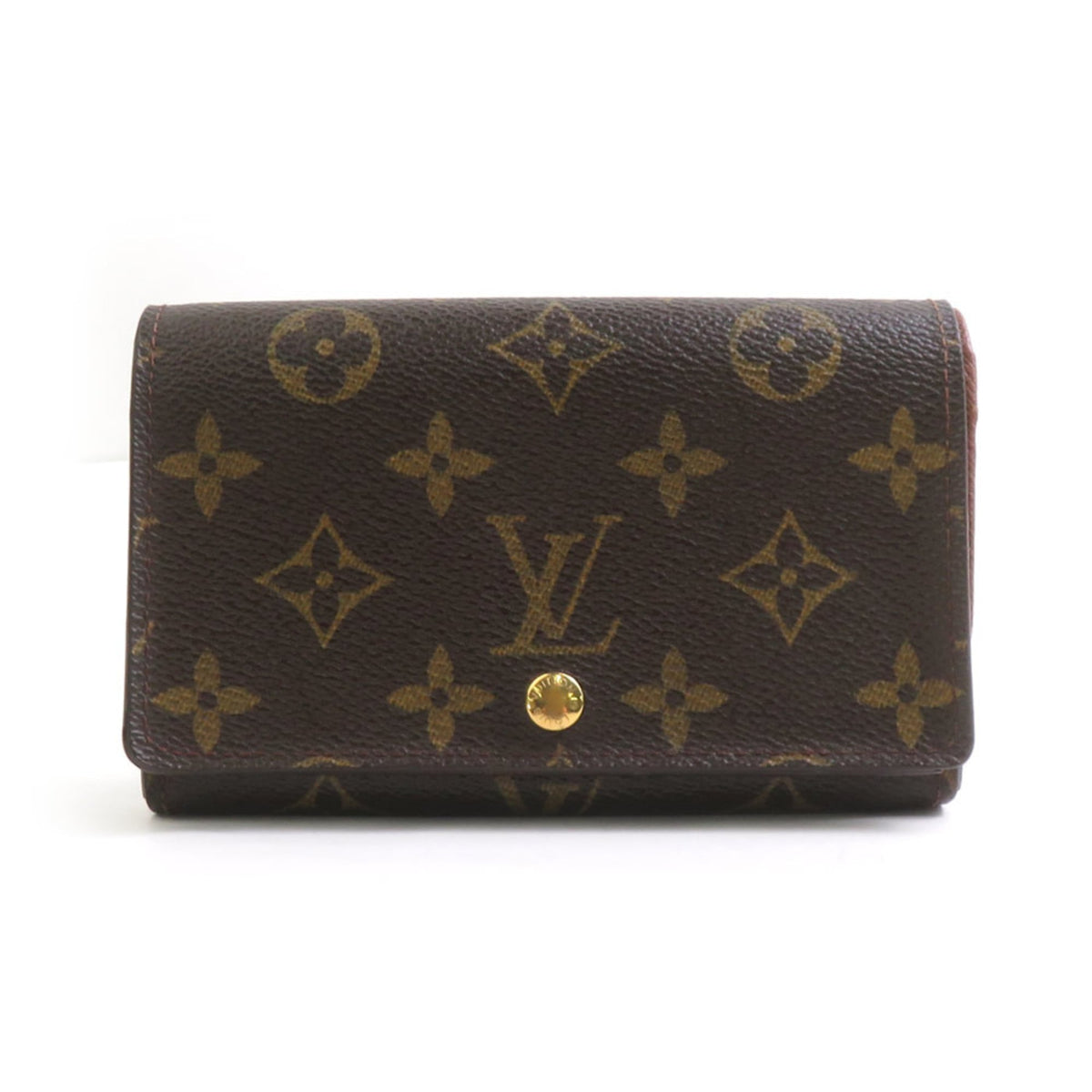Louis Vuitton Brown Monogram Wallet (Bi-Fold) (Pre-Owned)