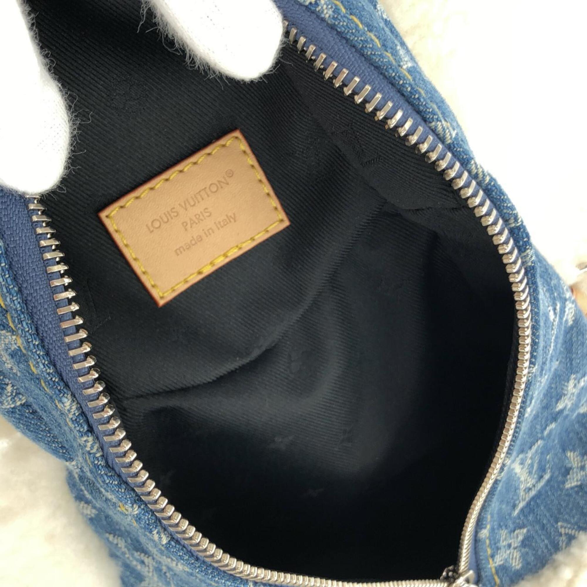 Louis Vuitton Blue Monogram Denim Backpack (Pre-Owned)