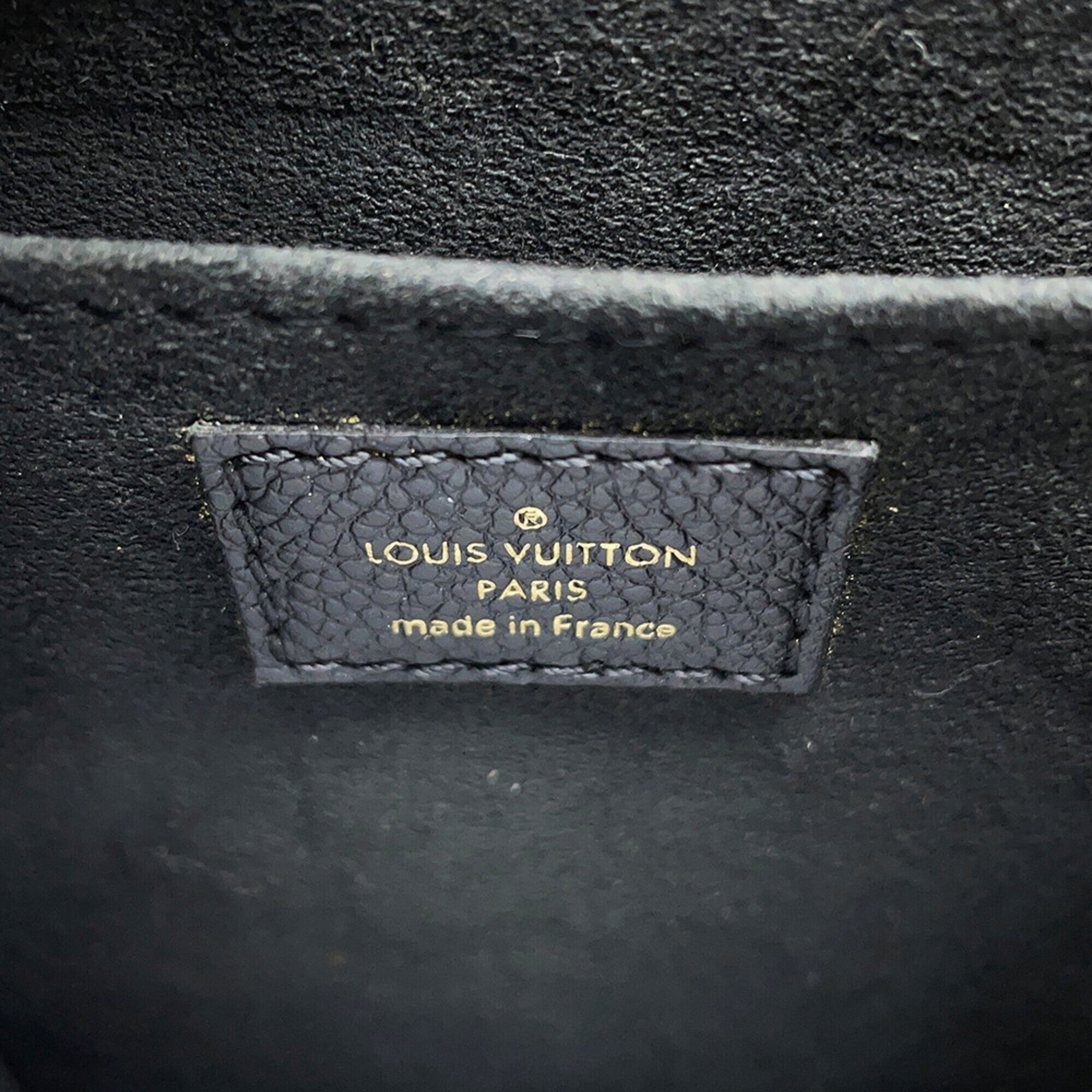 Louis Vuitton Bicolor Black Monogram Noir Monogram Empreinte Handbag (Pre-Owned)