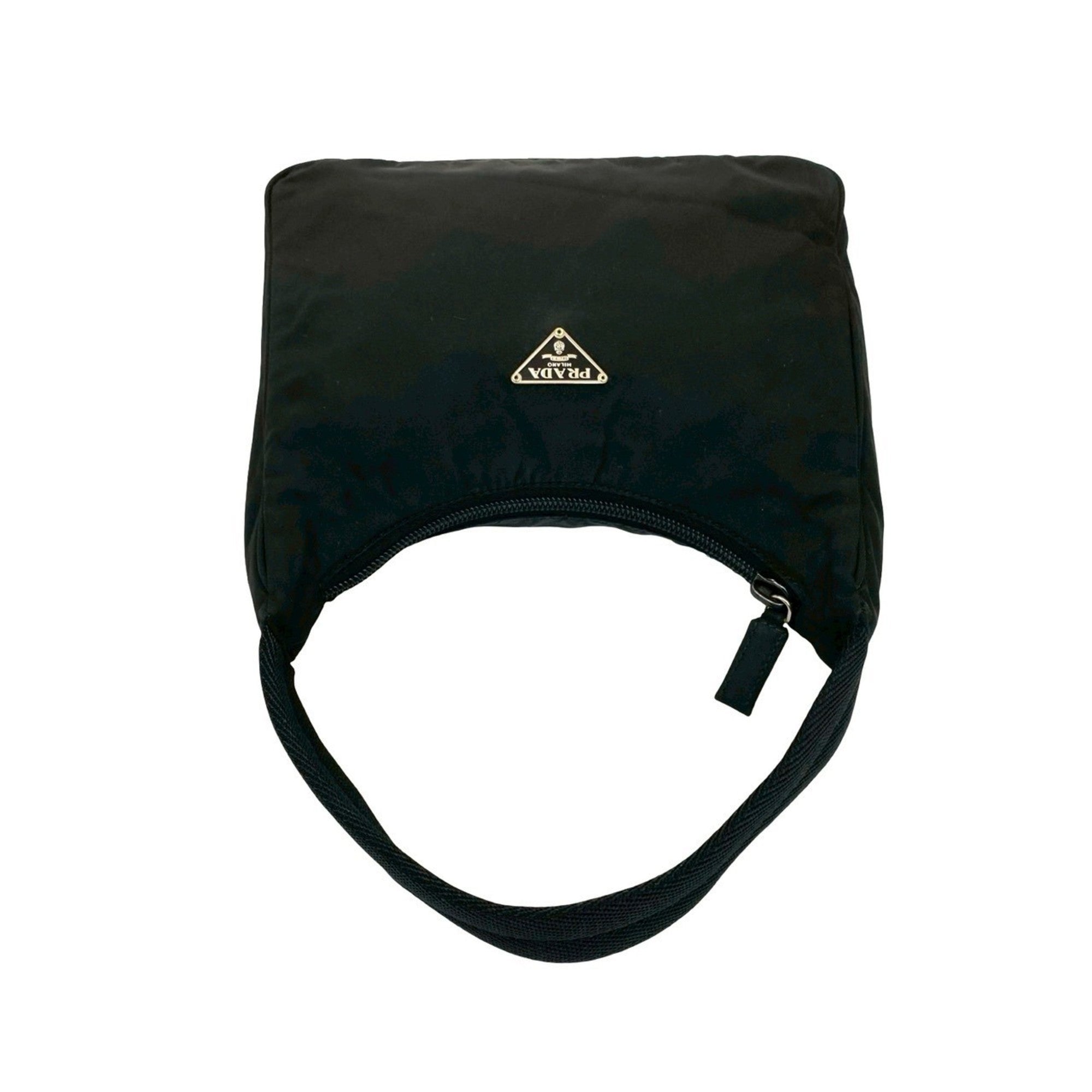 Prada Black Nylon Handbag (Pre-Owned)