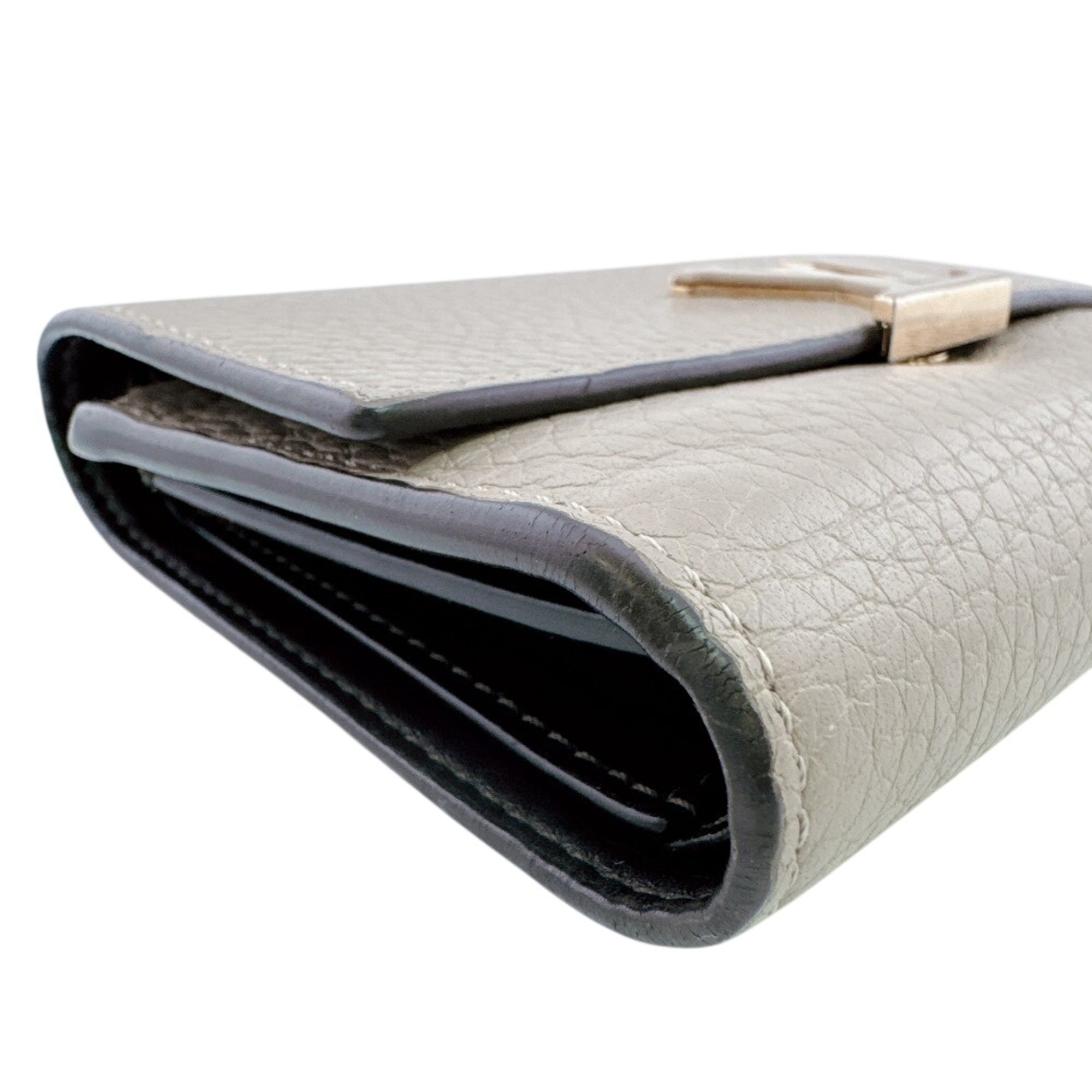 Louis Vuitton Beige Wallet (Tri-Fold) (Pre-Owned)