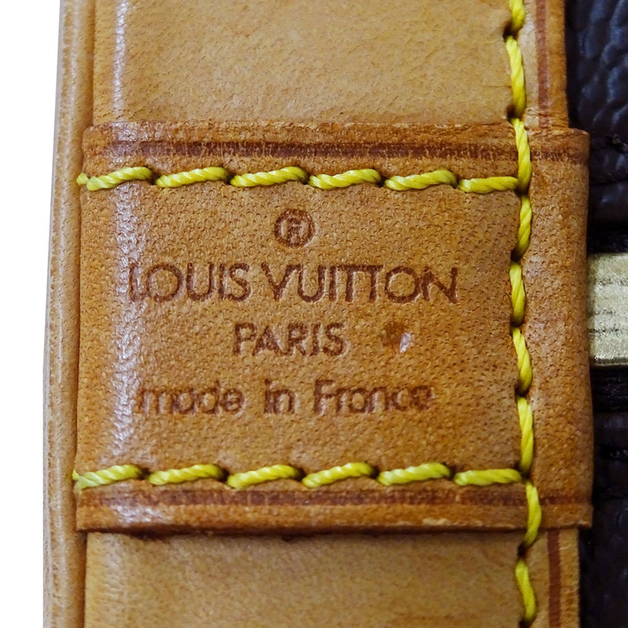 Louis Vuitton Brown Monogram Canvas Handbag (Pre-Owned)