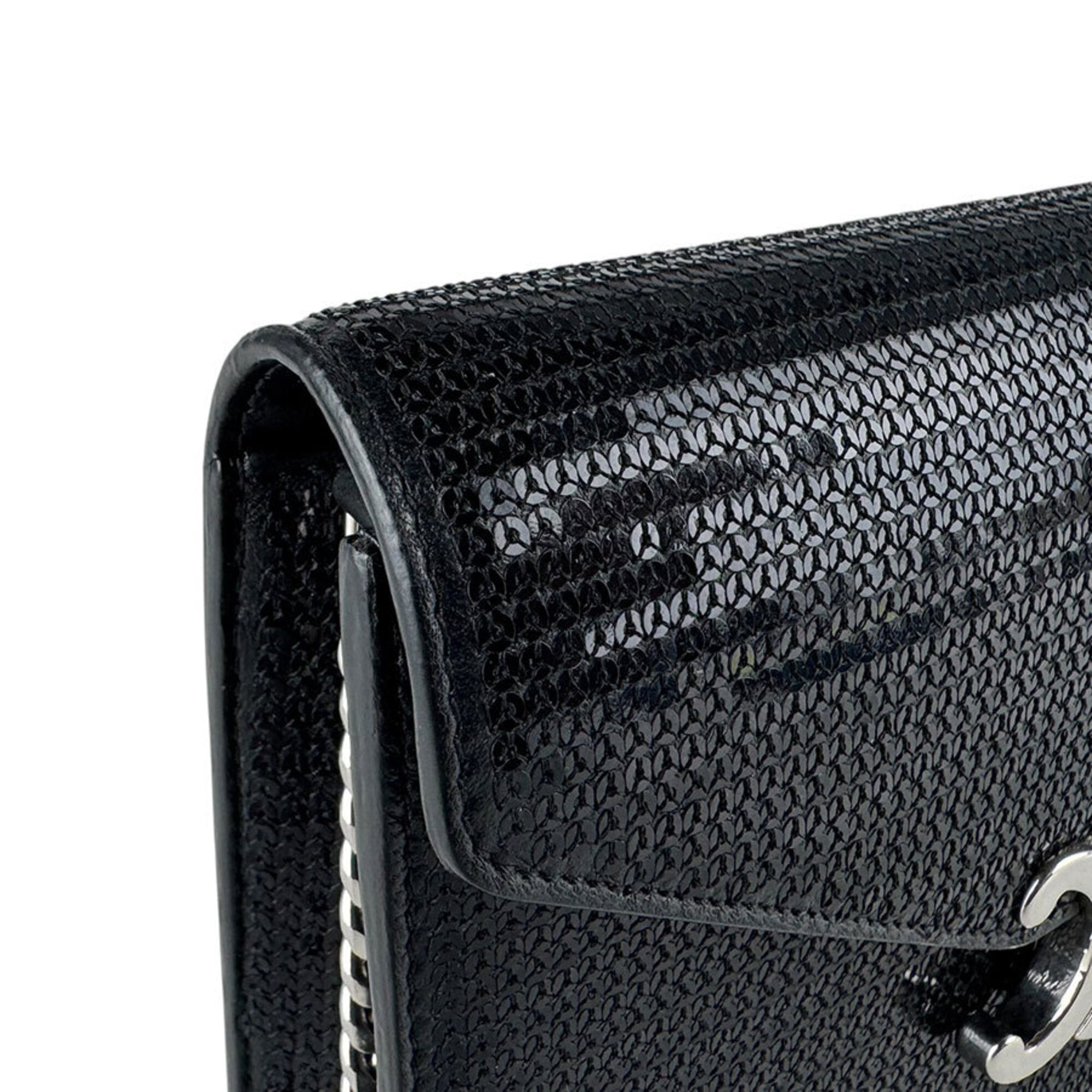Celine Black Spangles Shoulder Bag (Pre-Owned)