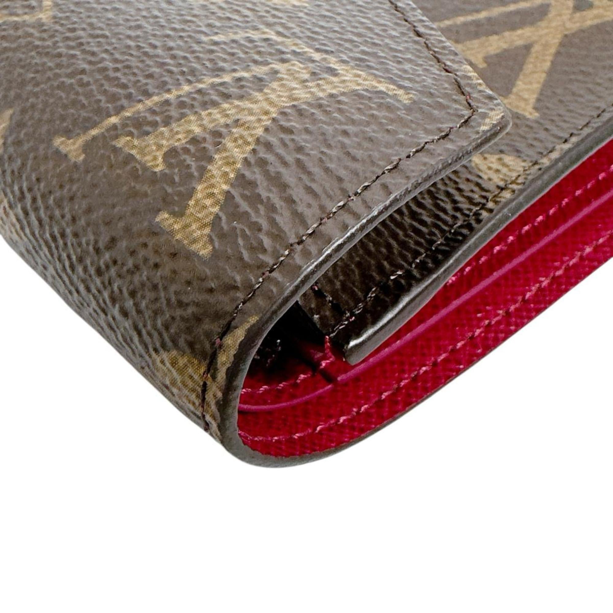 Louis Vuitton Brown Monogram Canvas Wallet (Bi-Fold) (Pre-Owned)