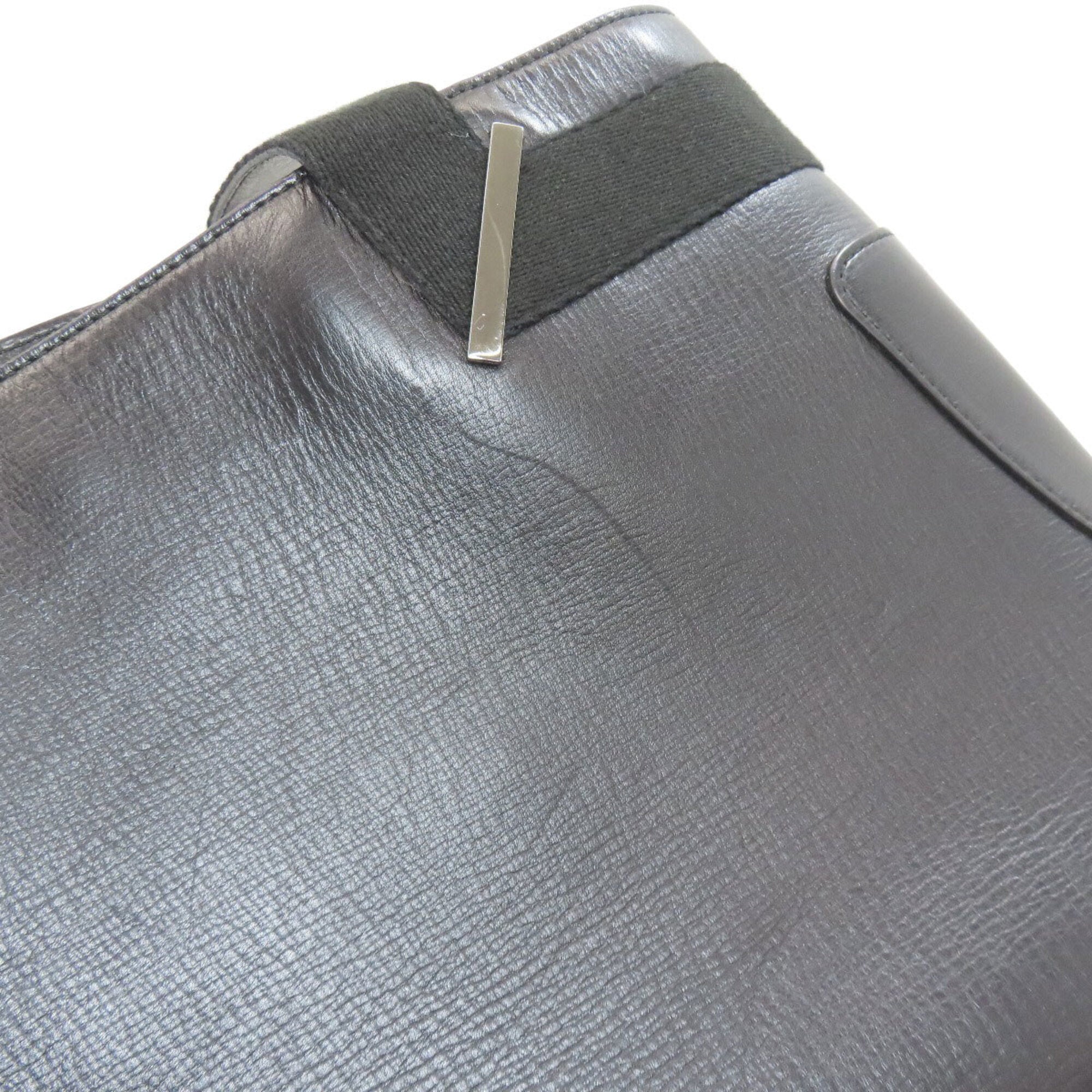 Gucci Black Leather Handbag (Pre-Owned)