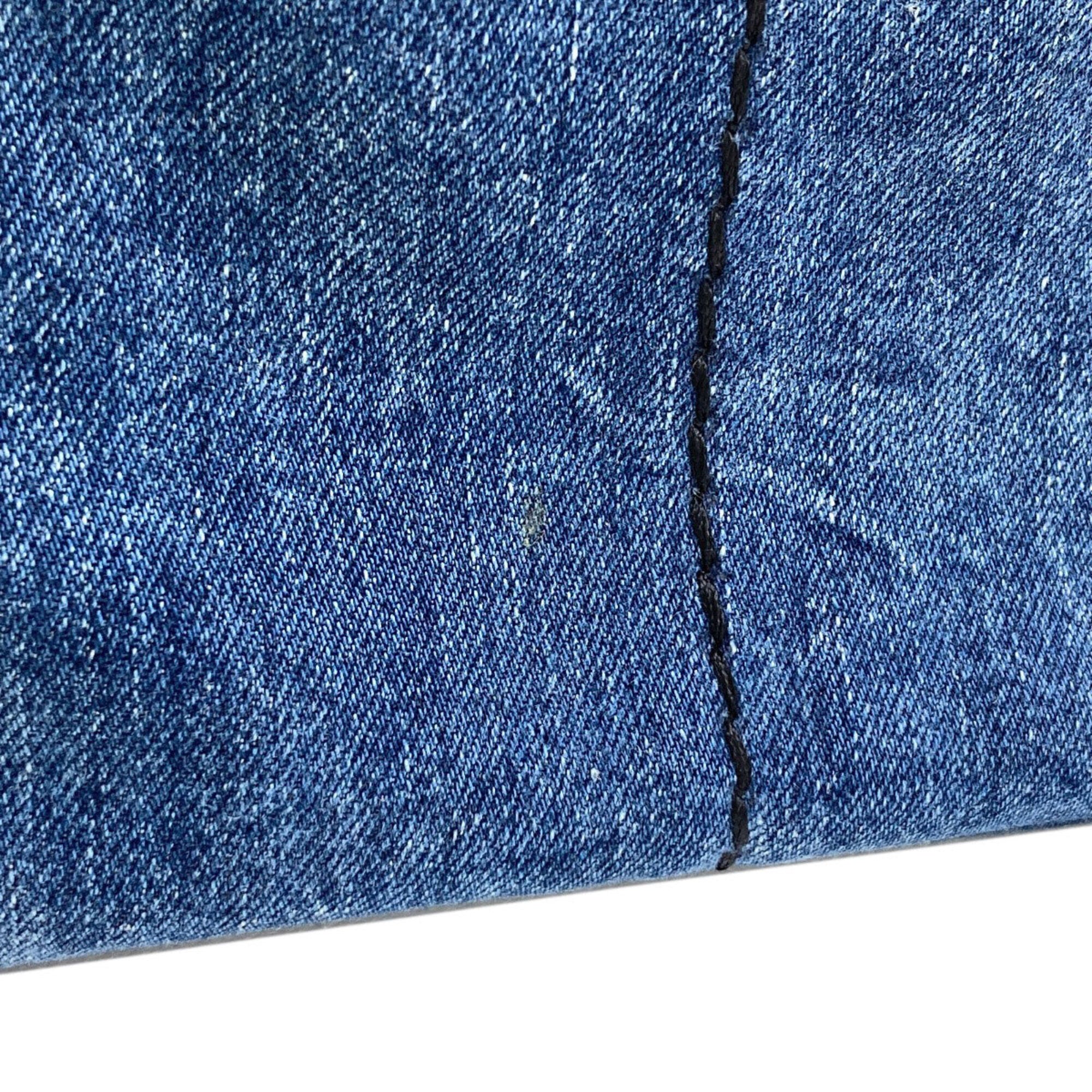 Prada Blue Denim Handbag (Pre-Owned)