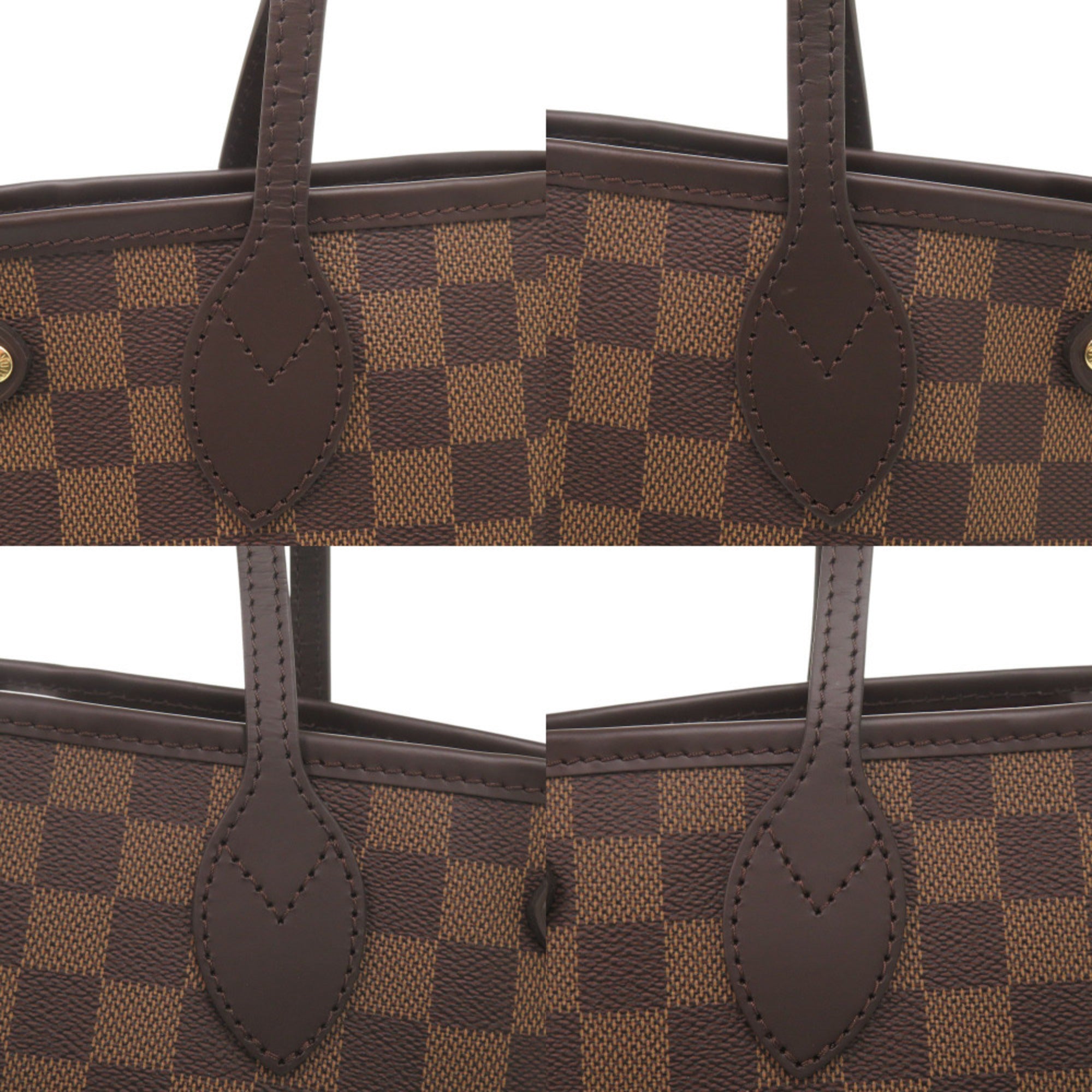 Louis Vuitton Damier Brown Damier Canvas Tote Bag (Pre-Owned)