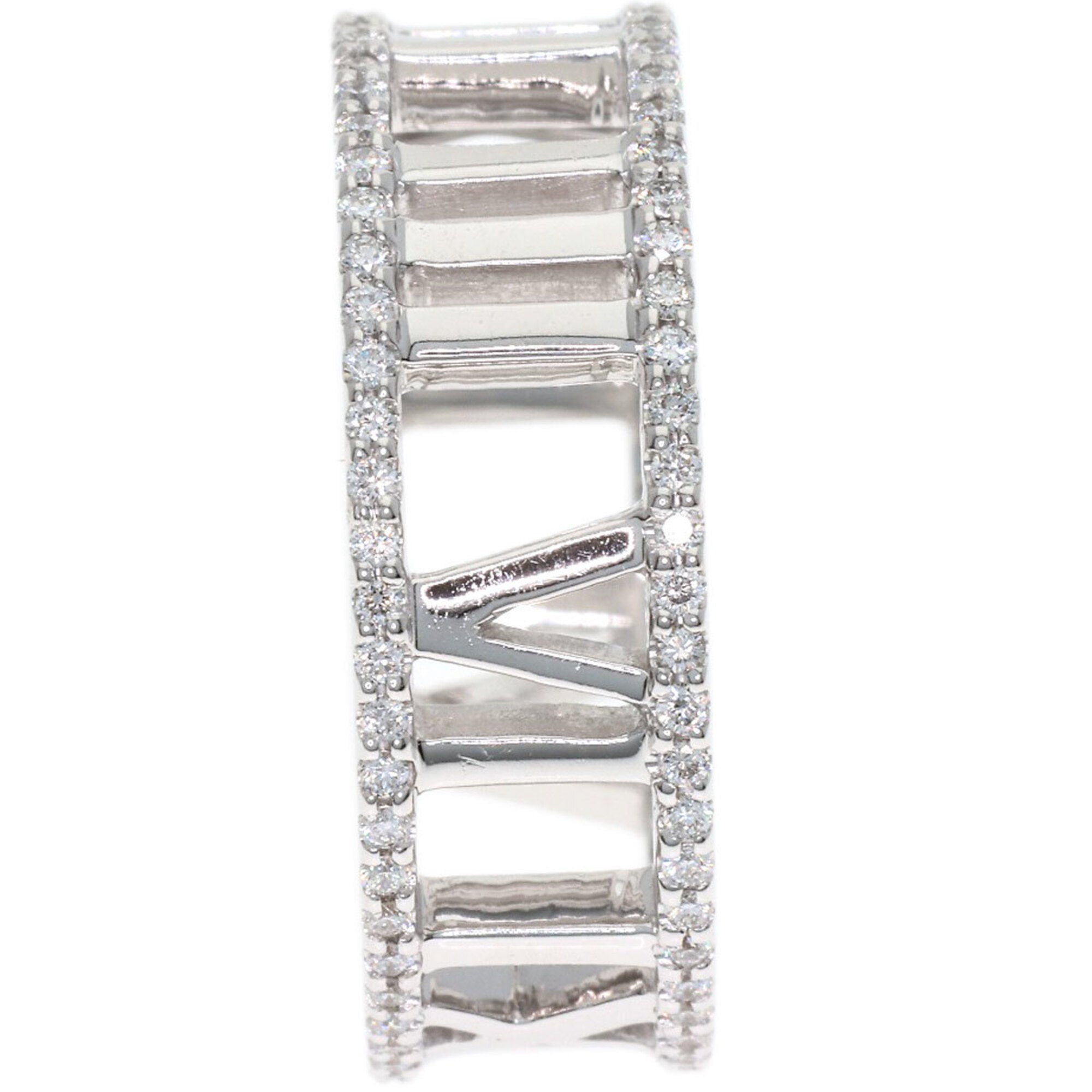 Tiffany White Gold White Gold (18K) Band Ring (Pre-Owned)