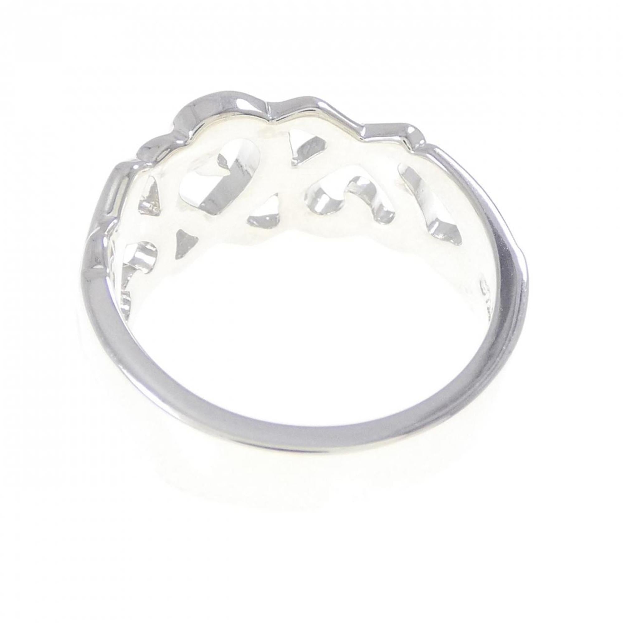 Tiffany Silver Silver 925 Band Ring (Pre-Owned)