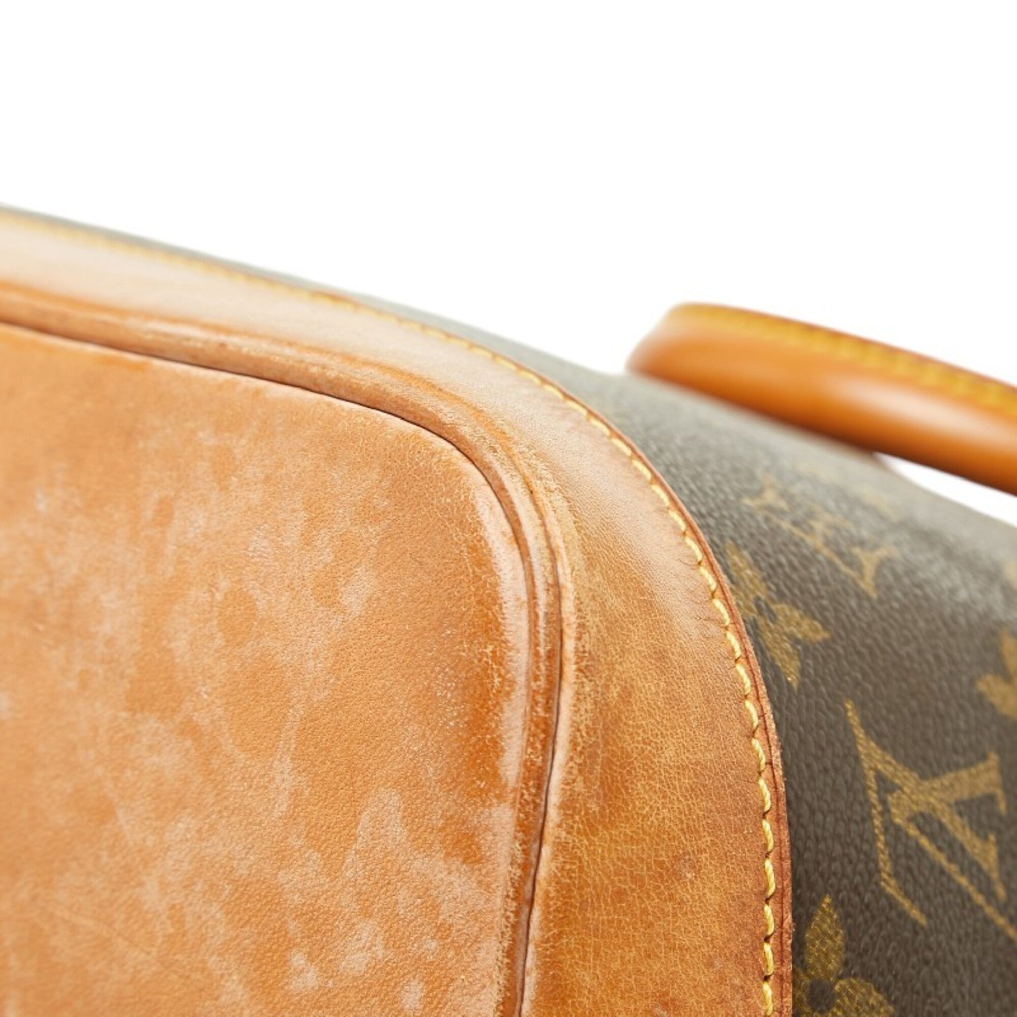 Louis Vuitton Brown Pvc Leather Handbag (Pre-Owned)