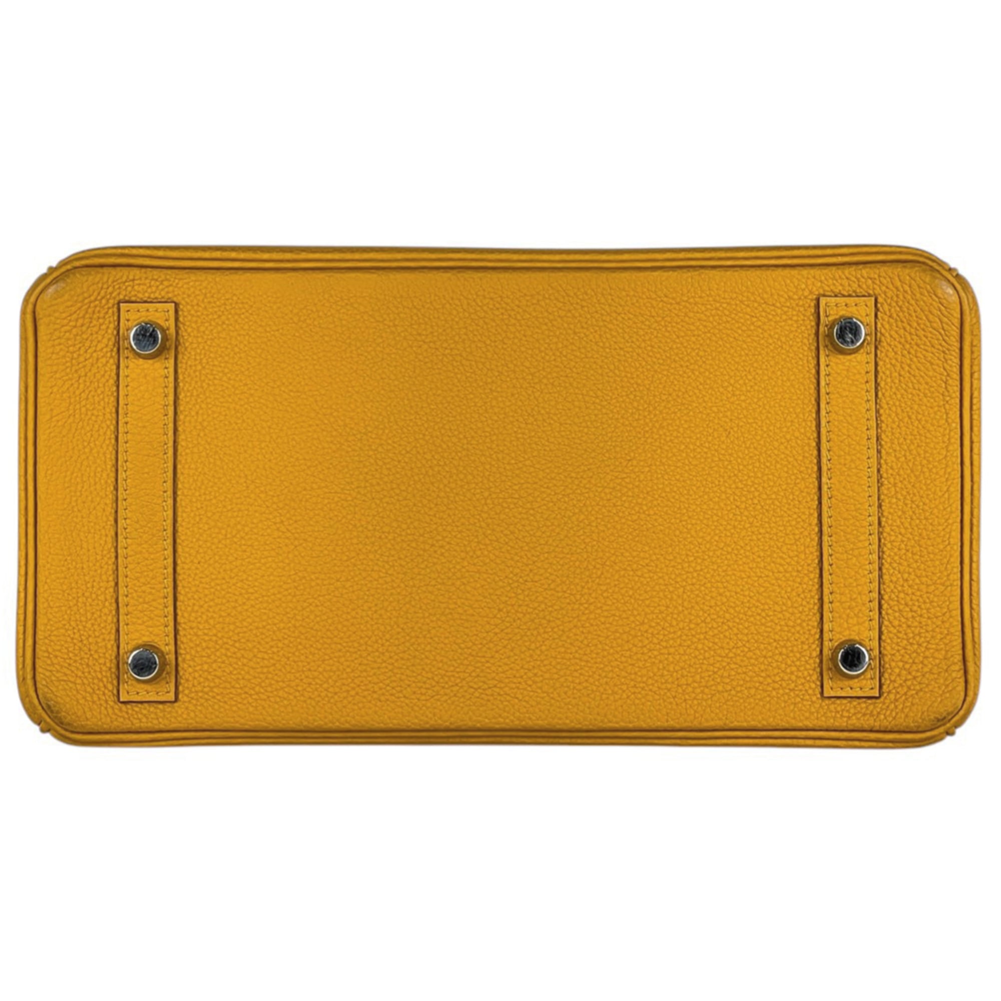 Hermes Birkin Yellow Togo Leather Handbag (Pre-Owned)