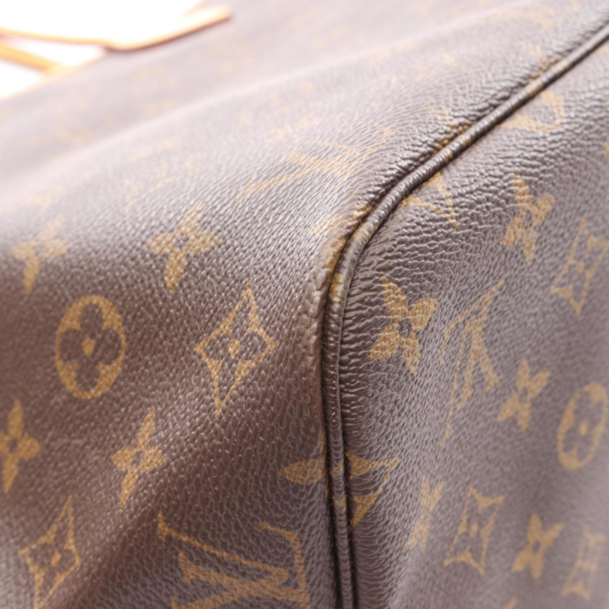 Louis Vuitton Brown Monogram Monogram Leather Coated Canvas Handbag Tote Bag (Pre-Owned)