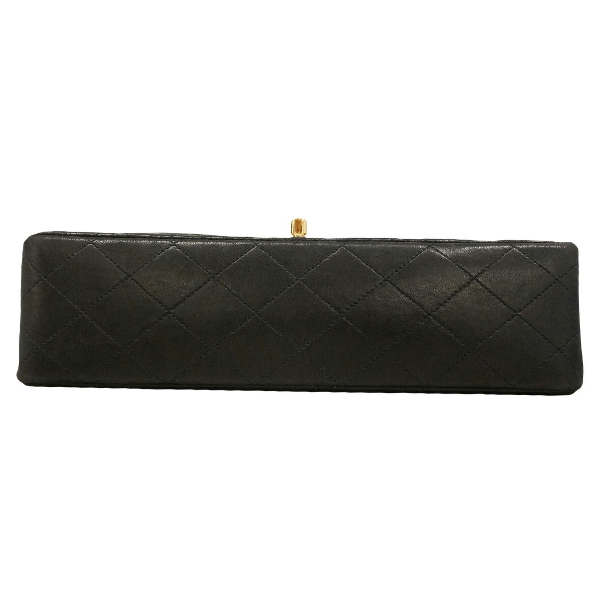 Chanel Black Leather Shoulder Bag (Pre-Owned)