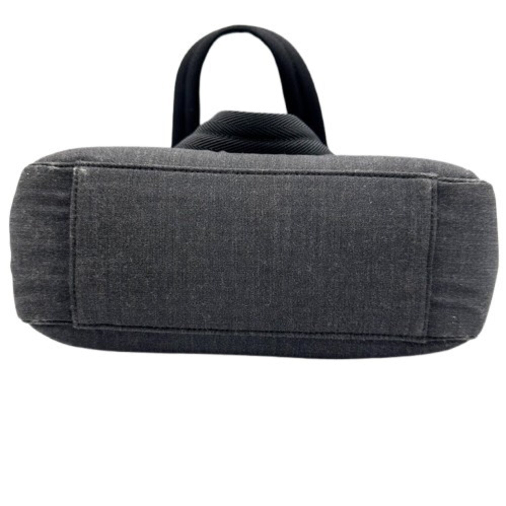 Pradasports Gray Denim Handbag (Pre-Owned)