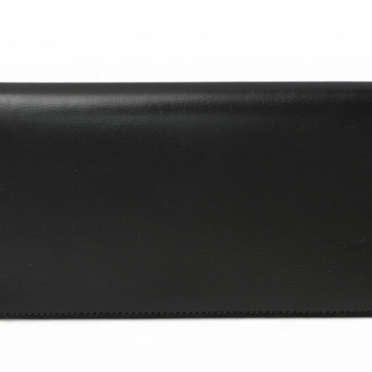 Cartier Pasha Black Leather Long Wallet (Bi-Fold) (Pre-Owned)