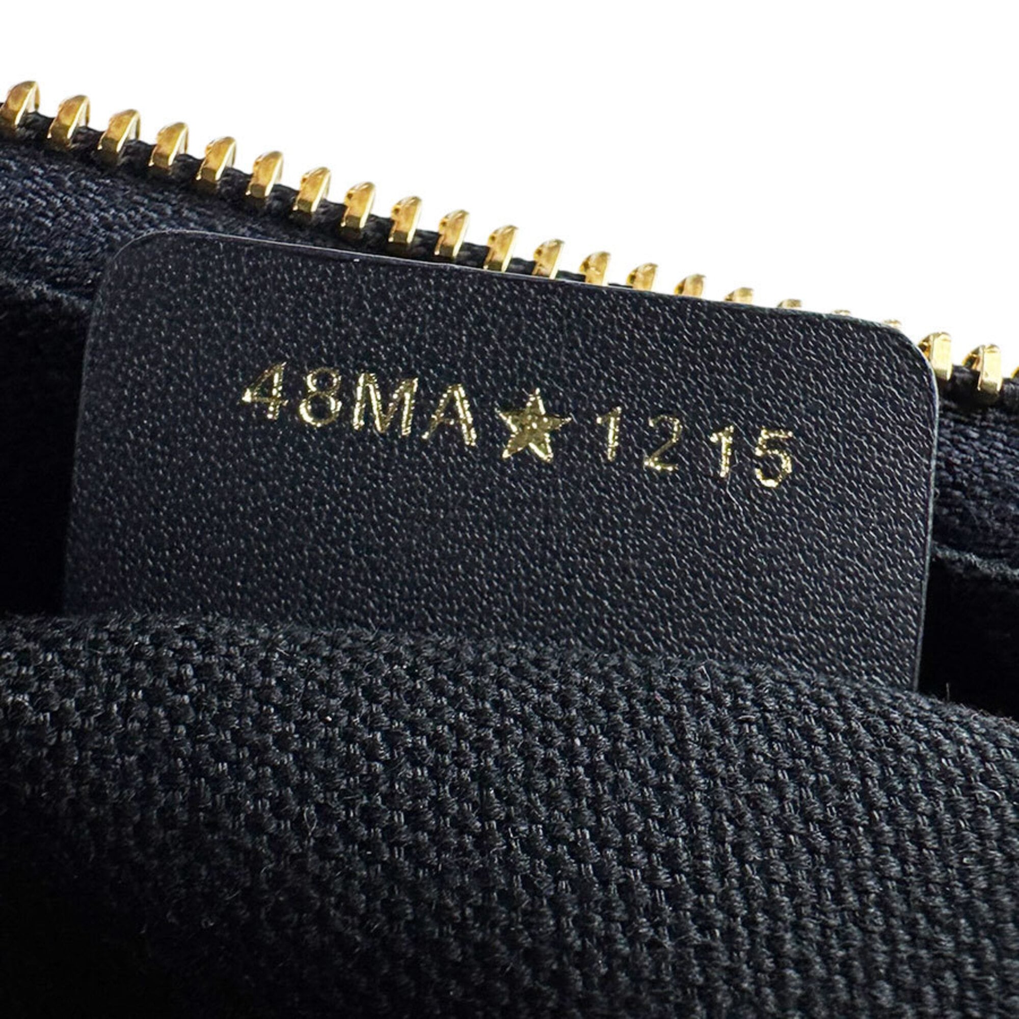 Christian Dior Navy Canvas Leather Shoulder Bag (Pre-Owned)