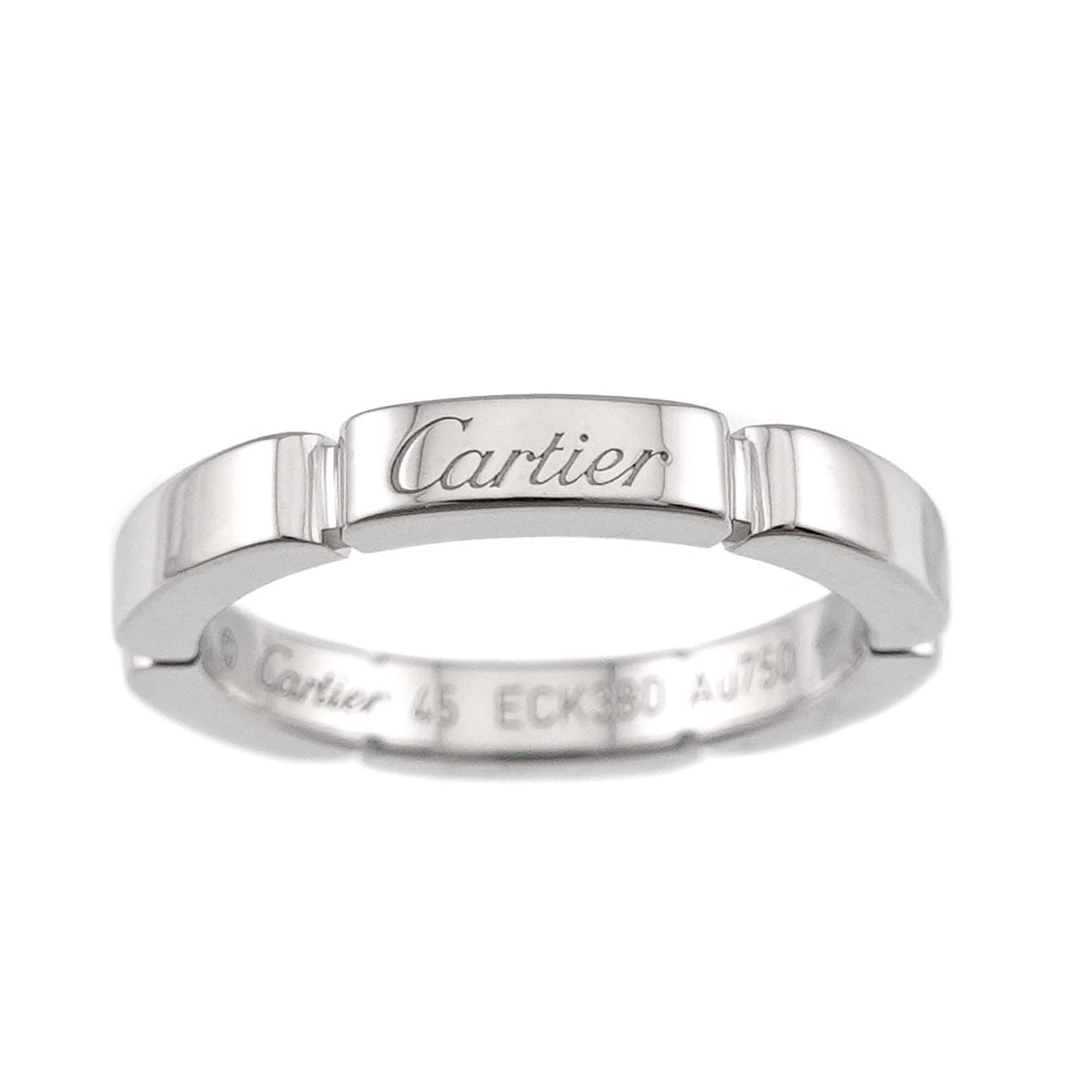 Cartier White Gold (18K) Band Ring (Pre-Owned)