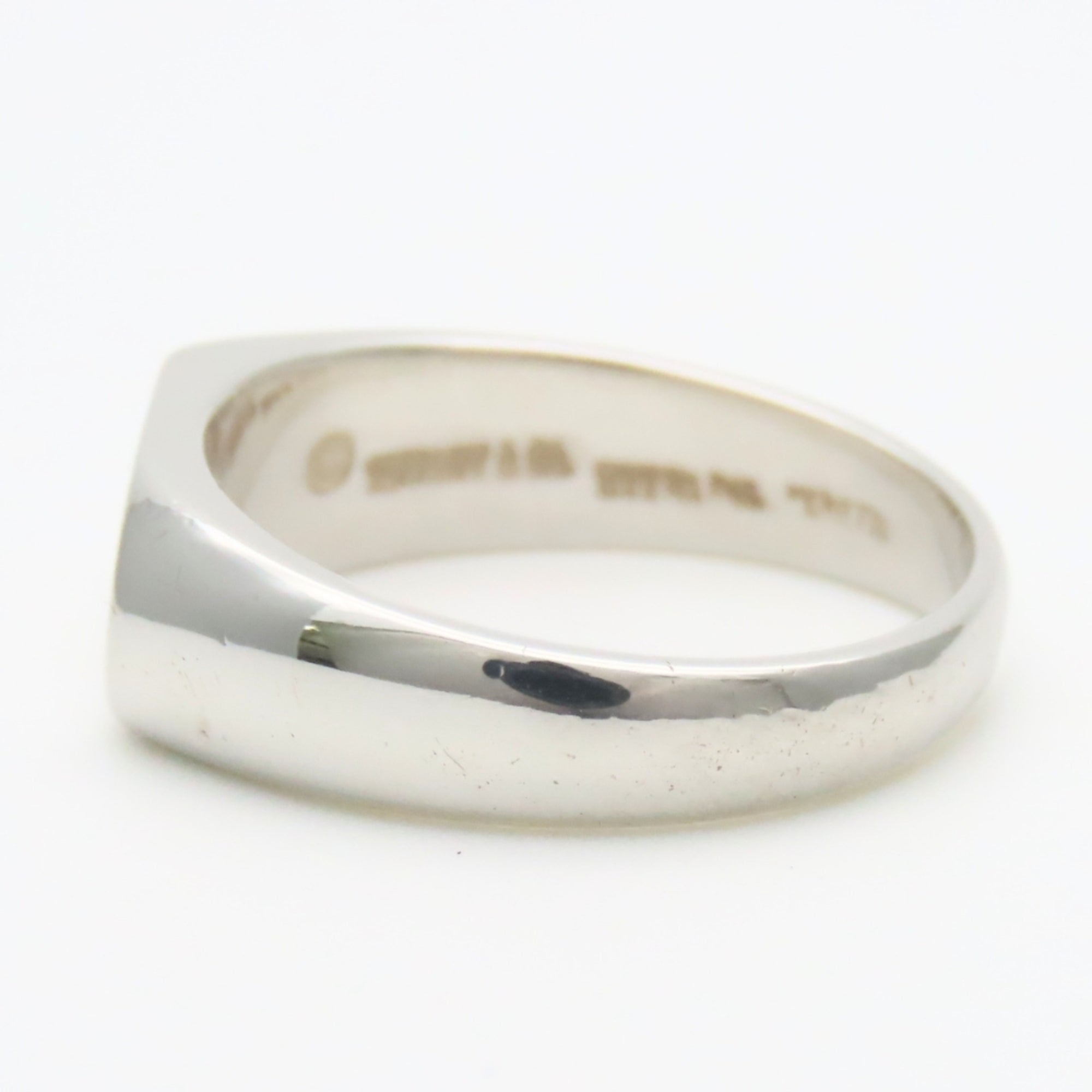 Tiffany Silver Sterling Silver Band Ring (Pre-Owned)