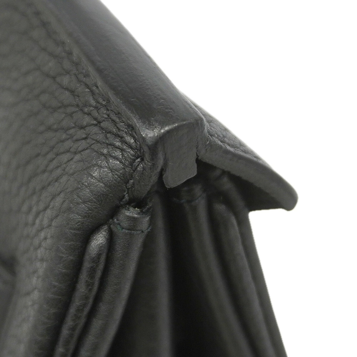 Hermes Black Togo Leather Handbag (Pre-Owned)