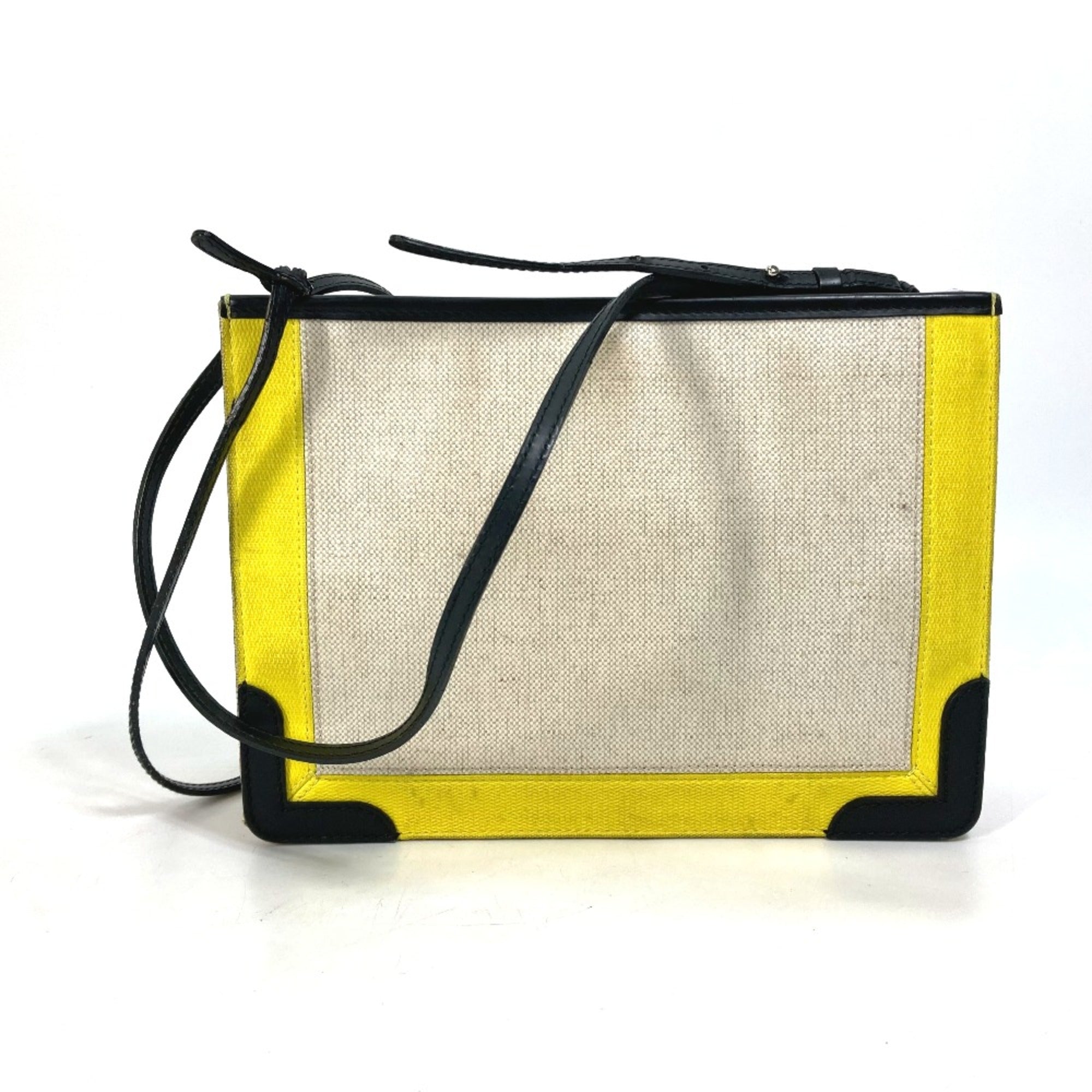 Balenciaga Yellow Leather Shoulder Bag (Pre-Owned)