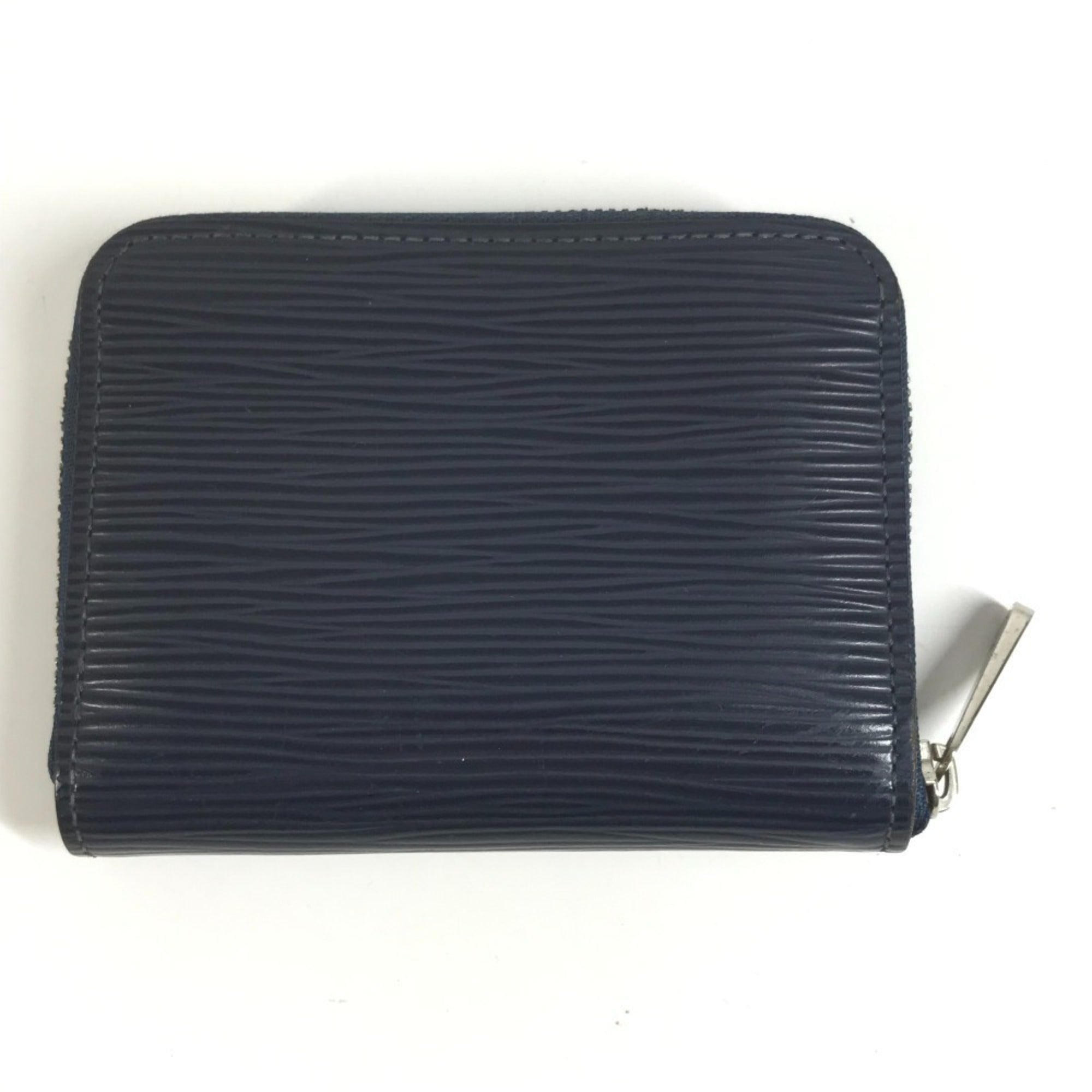 Louis Vuitton Epi Blue Epi Leather Coin Purse/Coin Case (Pre-Owned)