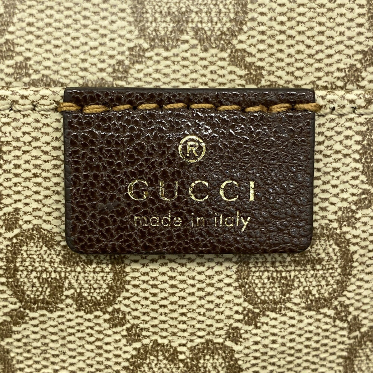 Gucci Brown Pvc Tote Bag (Pre-Owned)