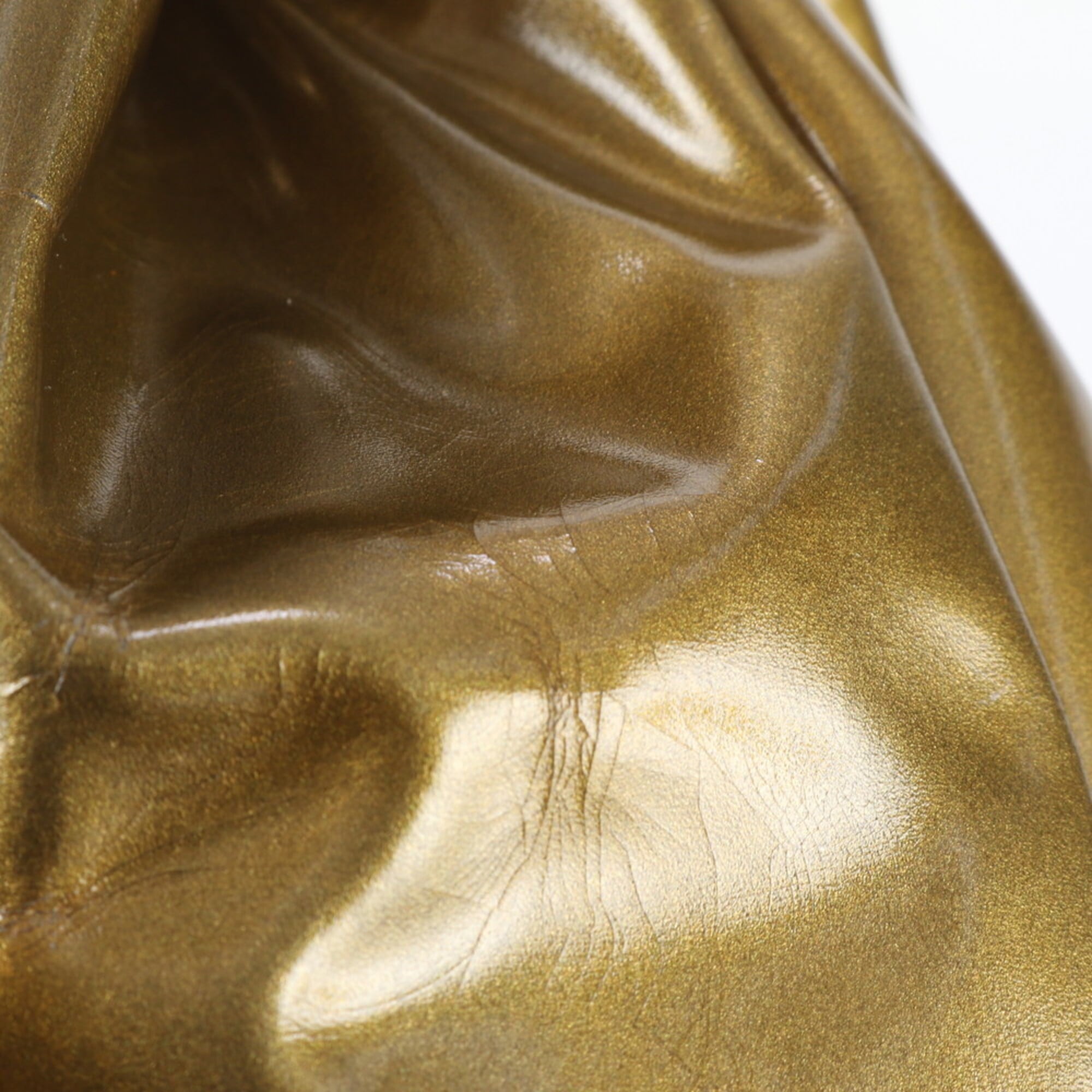 Gucci Gold Leather Backpack Handbag Shoulder Bag (Pre-Owned)