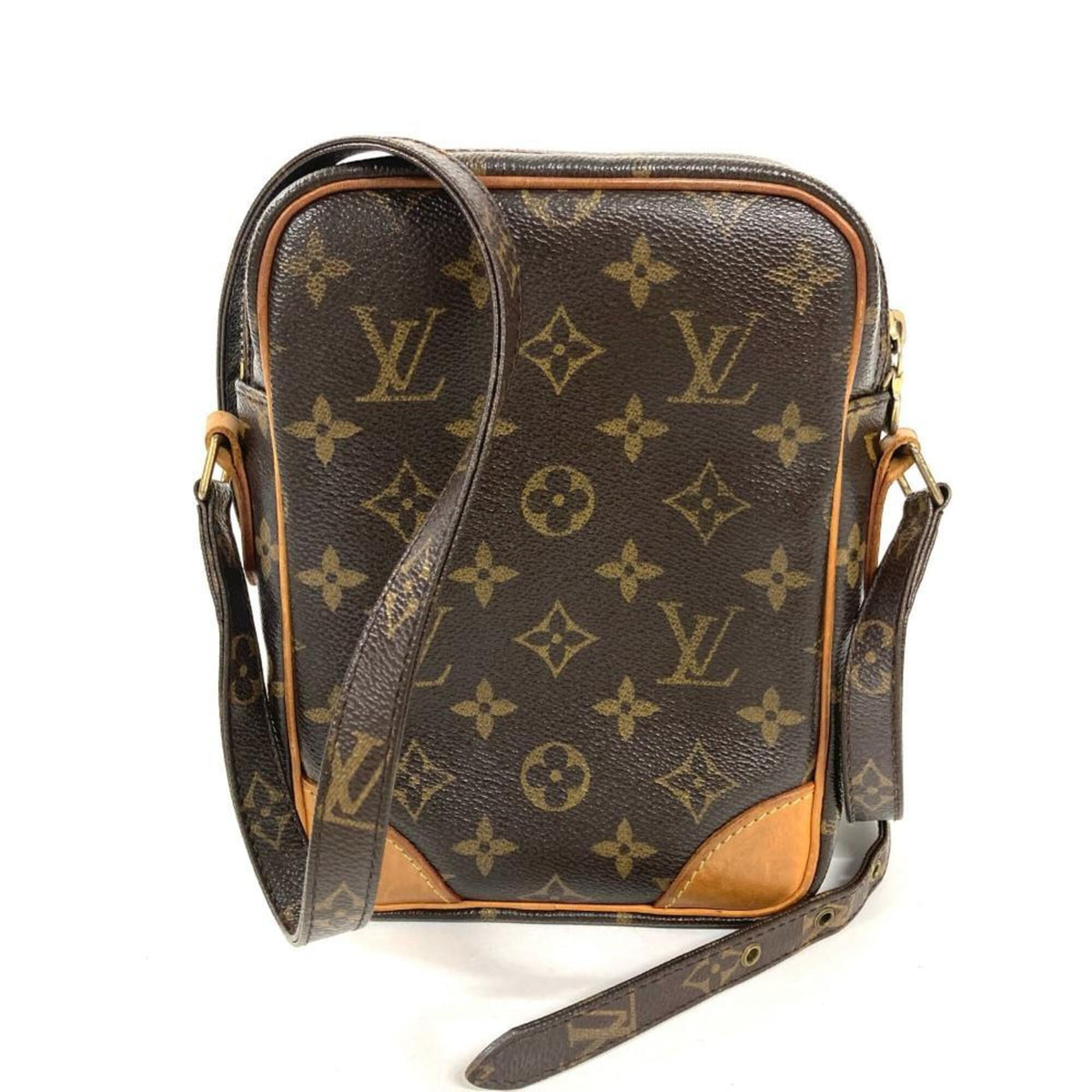 Louis Vuitton Brown Monogram Shoulder Bag (Pre-Owned)