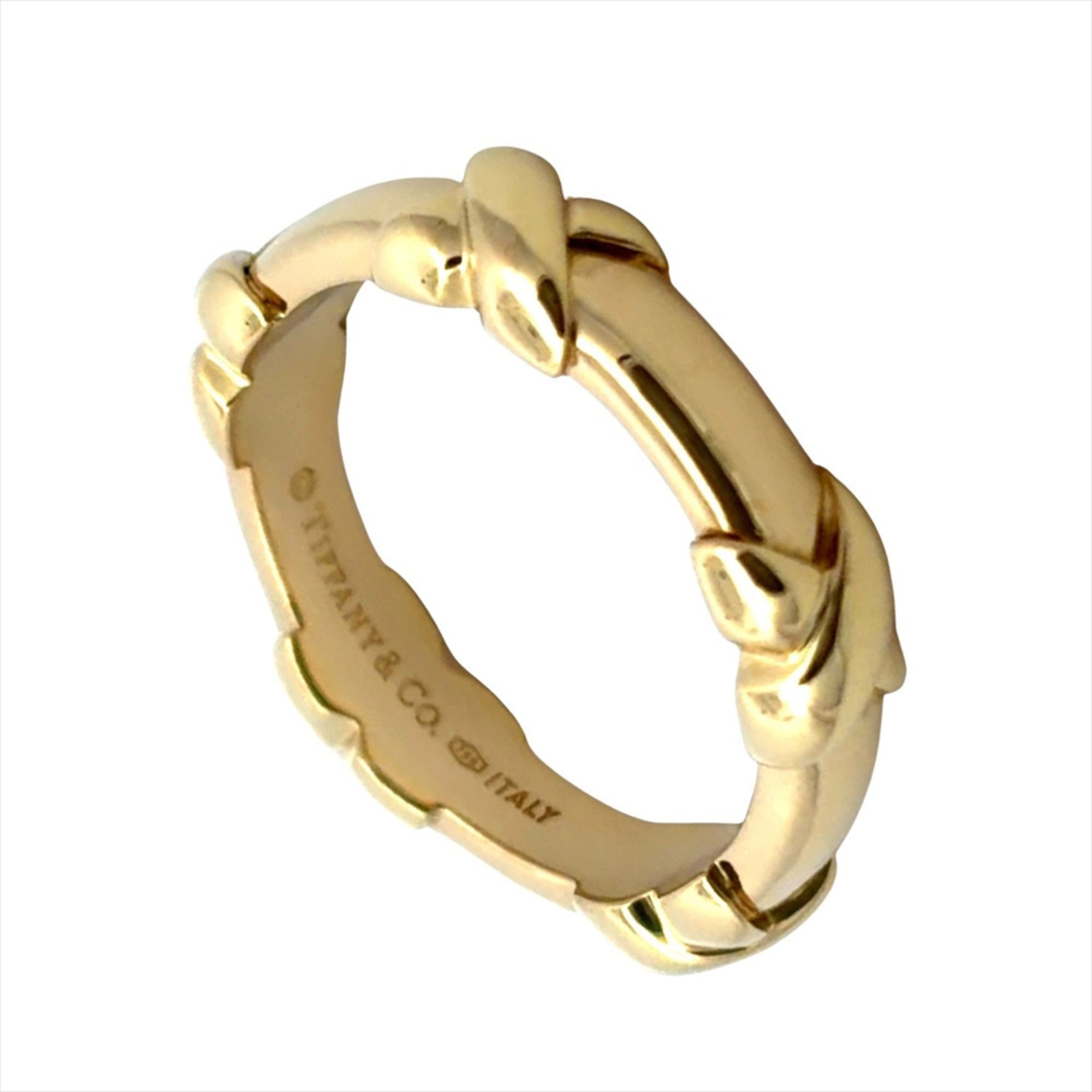 Tiffany Yellow Gold Yellow Gold (18K) Band Ring (Pre-Owned)