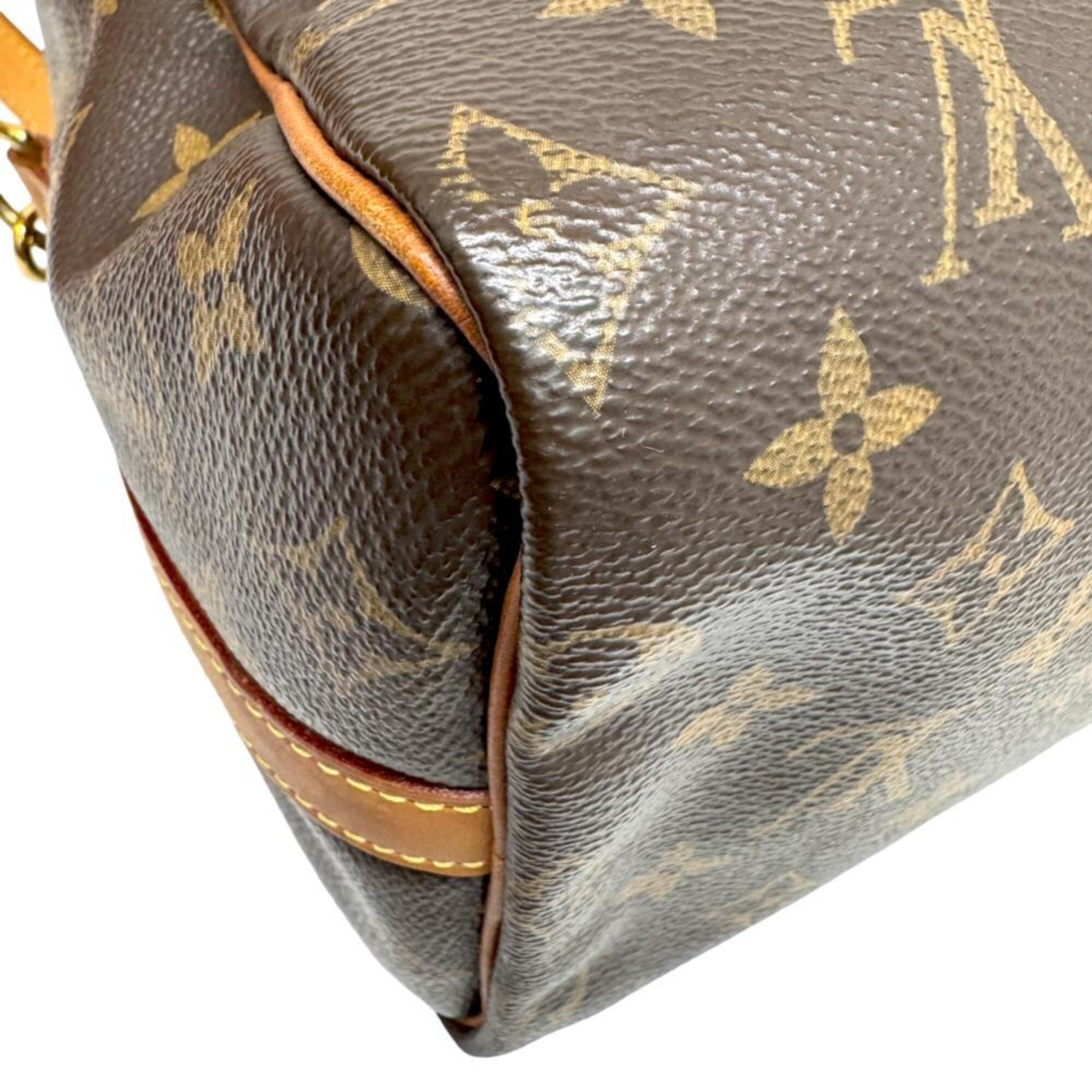 Louis Vuitton Brown Monogram Boston Bag Handbag (Pre-Owned)