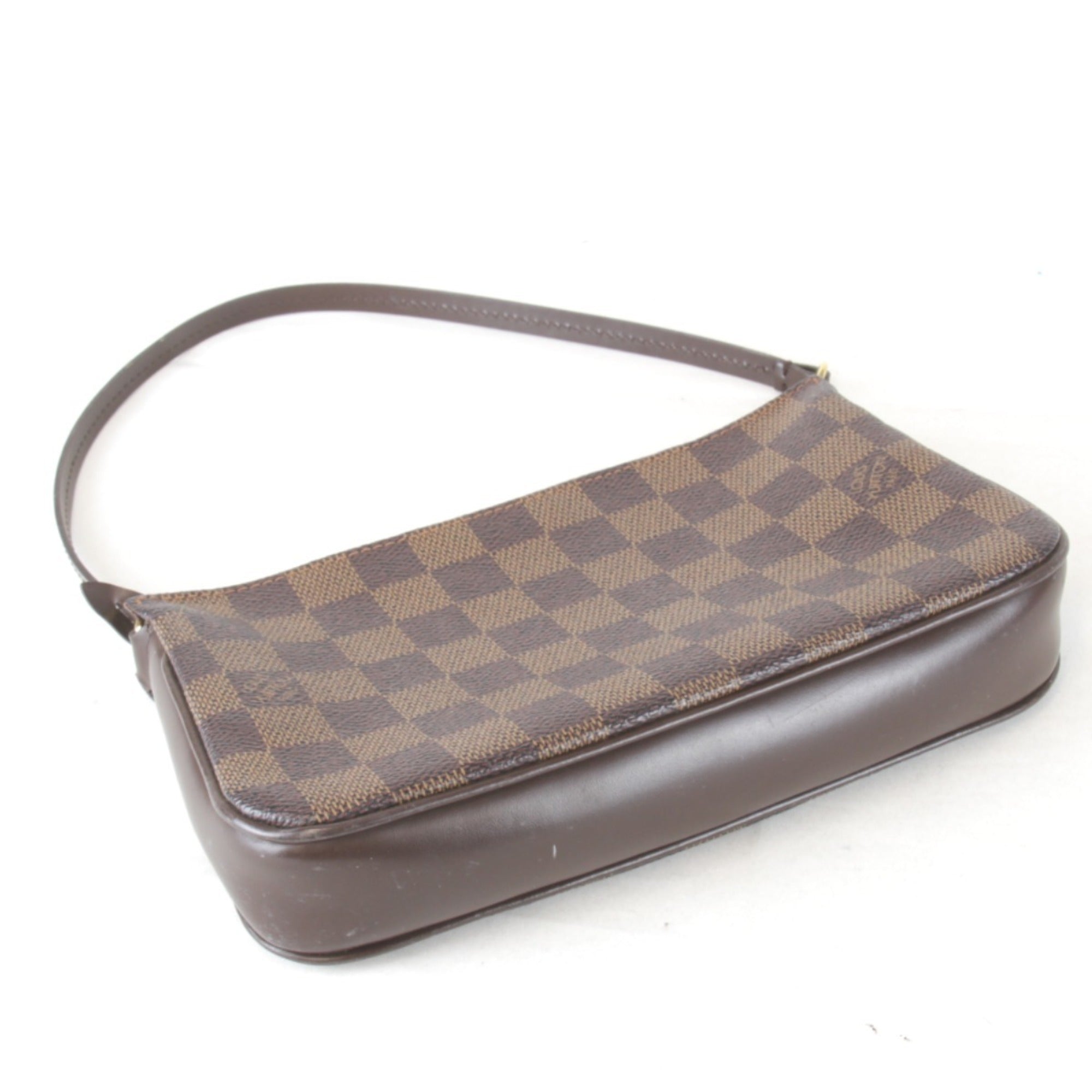 Louis Vuitton Brown Damier Canvas Damier Canvas Pochette Pouch (Pre-Owned)