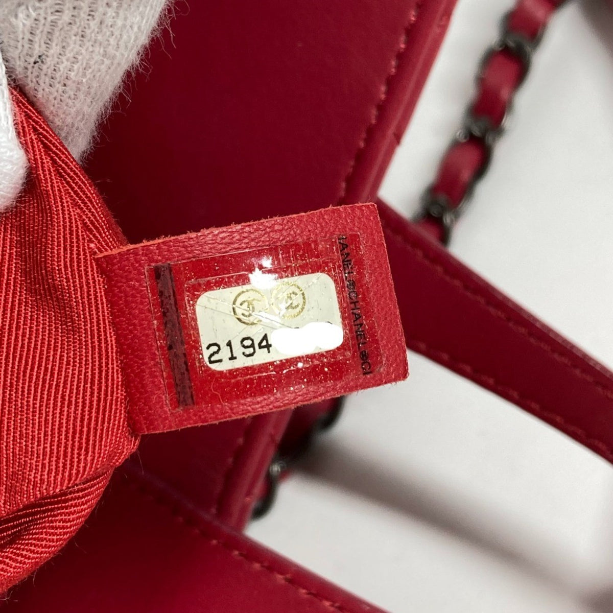 Chanel Pink Leather Tote Bag (Pre-Owned)