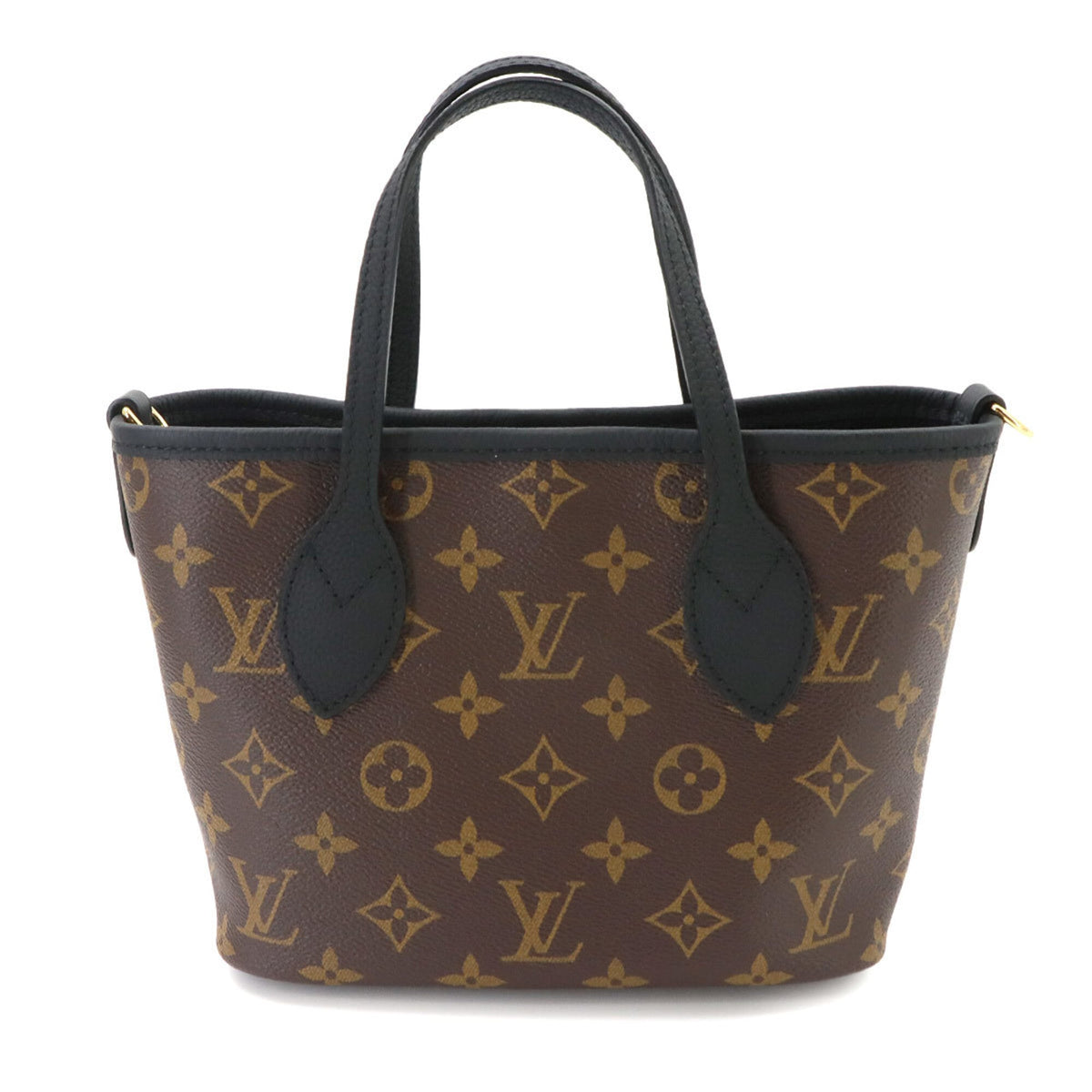 Louis Vuitton Monogram Noir Monogram Canvas Leather Handbag Pouch (Pre-Owned)