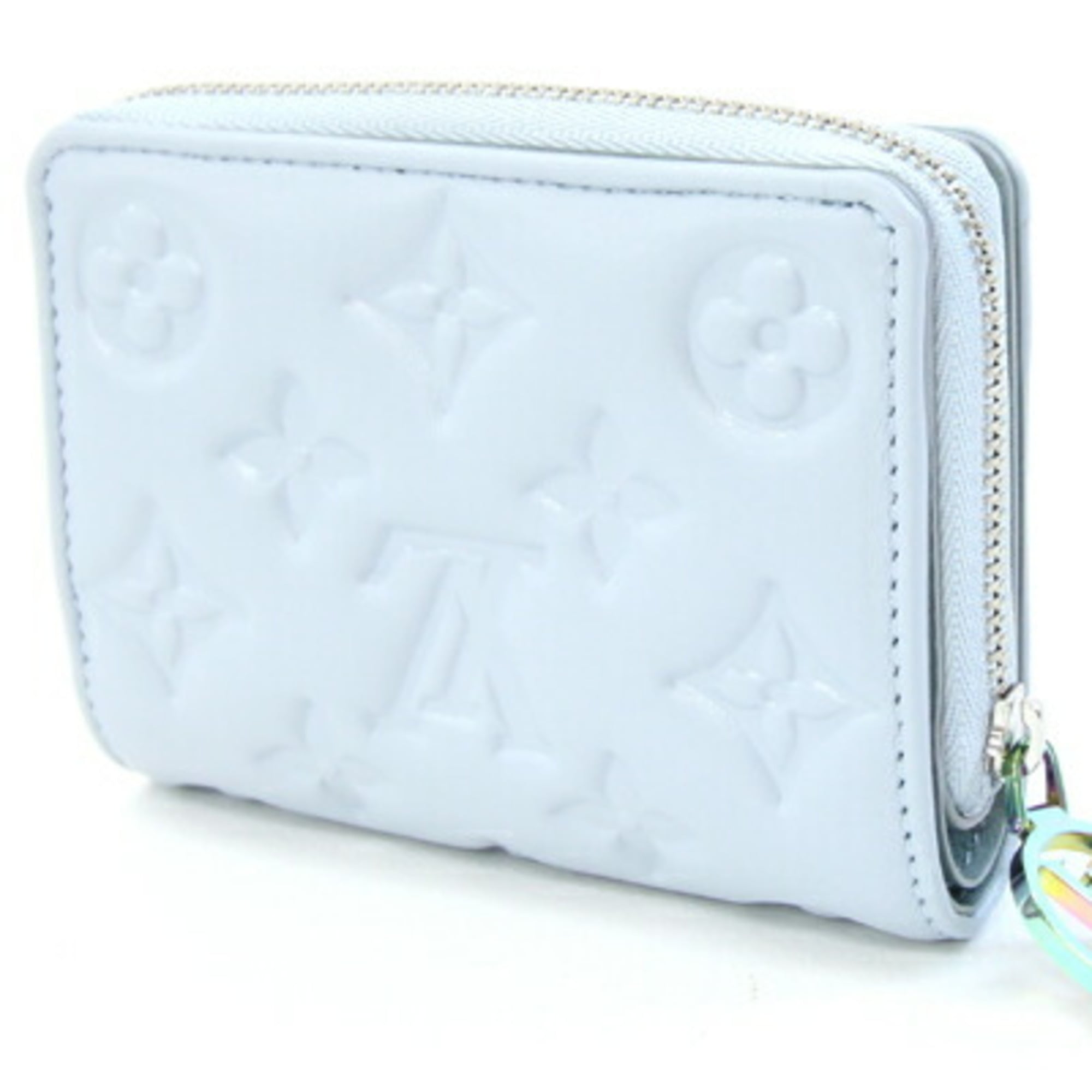 Louis Vuitton Monogram Light Blue Wallet (Bi-Fold) (Pre-Owned)