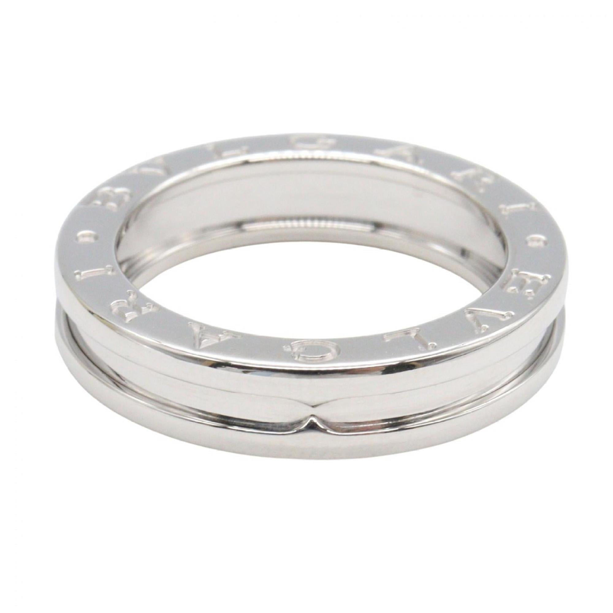 Bvlgari Silver White Gold (18K) Band Ring (Pre-Owned)