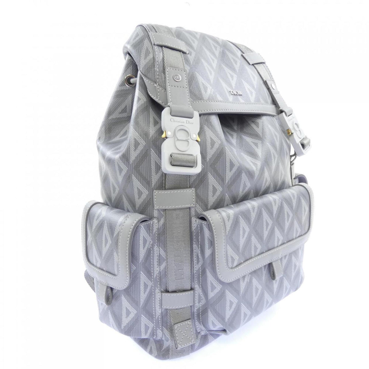 Christian Dior Gray Backpack (Pre-Owned)