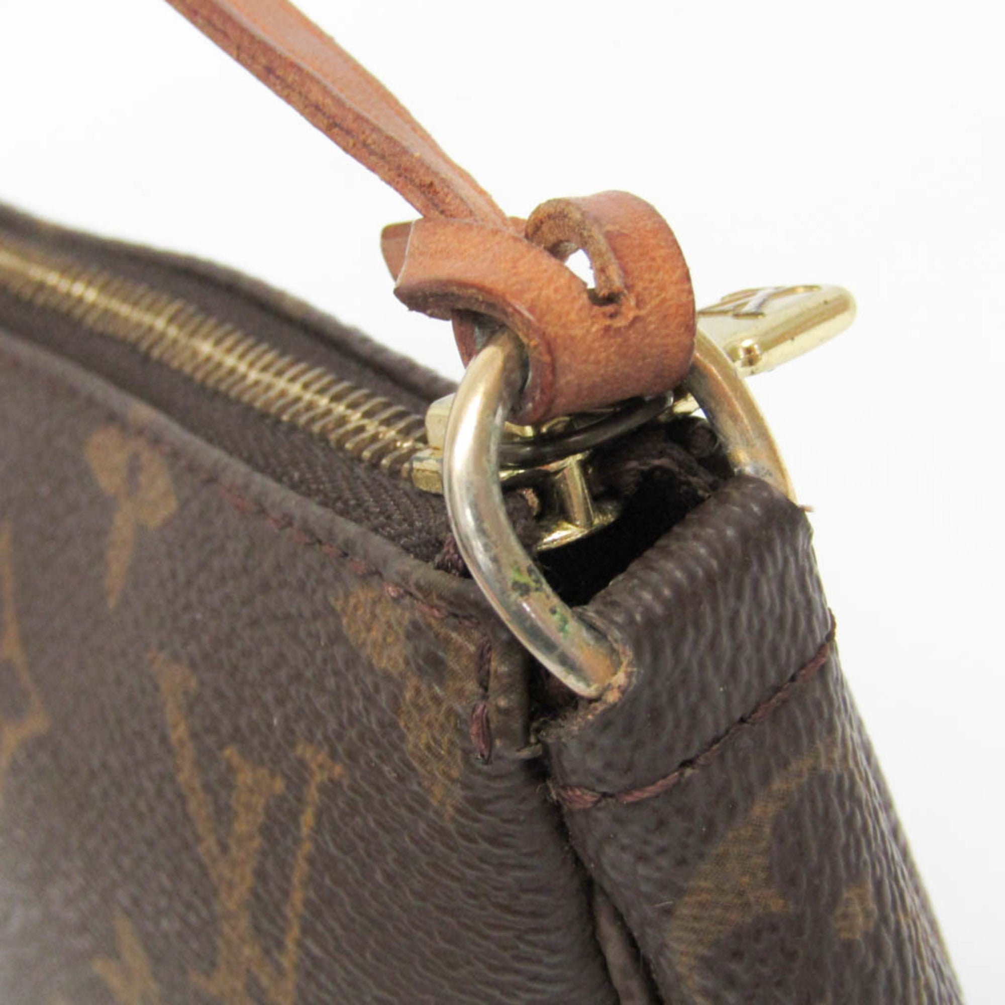 Louis Vuitton Pochette Accessoires Nm Monogram Canvas Brown Canvas Clutche & Pouche Bag (Pre-Owned)