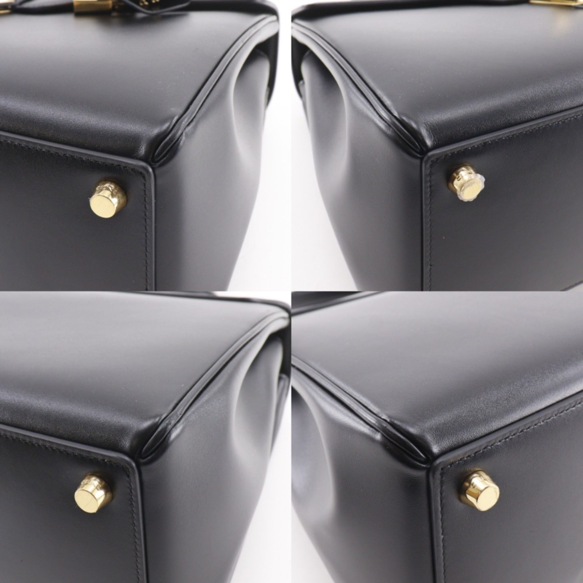 Celine Black Leather Handbag (Pre-Owned)